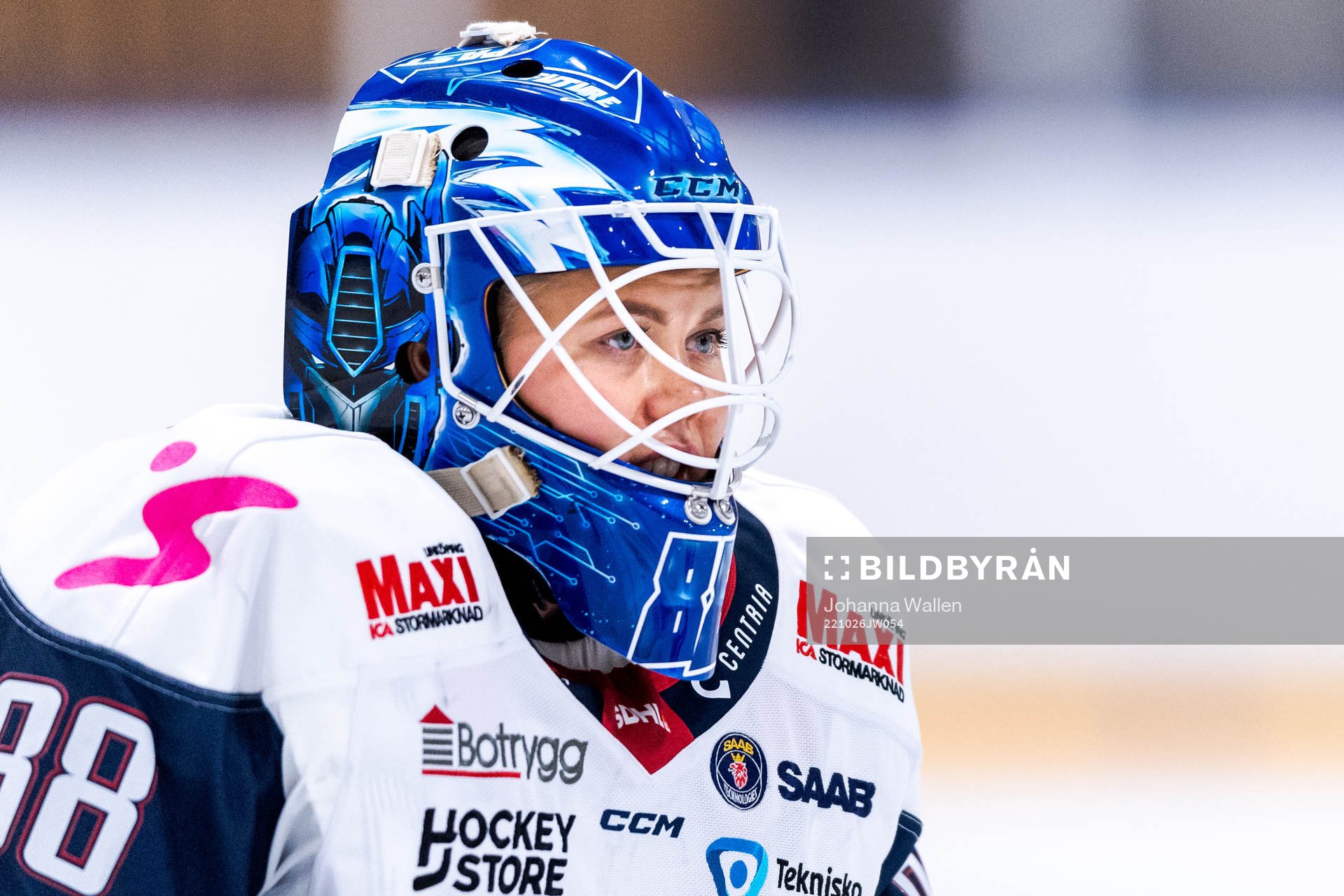 Linköpings målvakt Sabina Eriksson