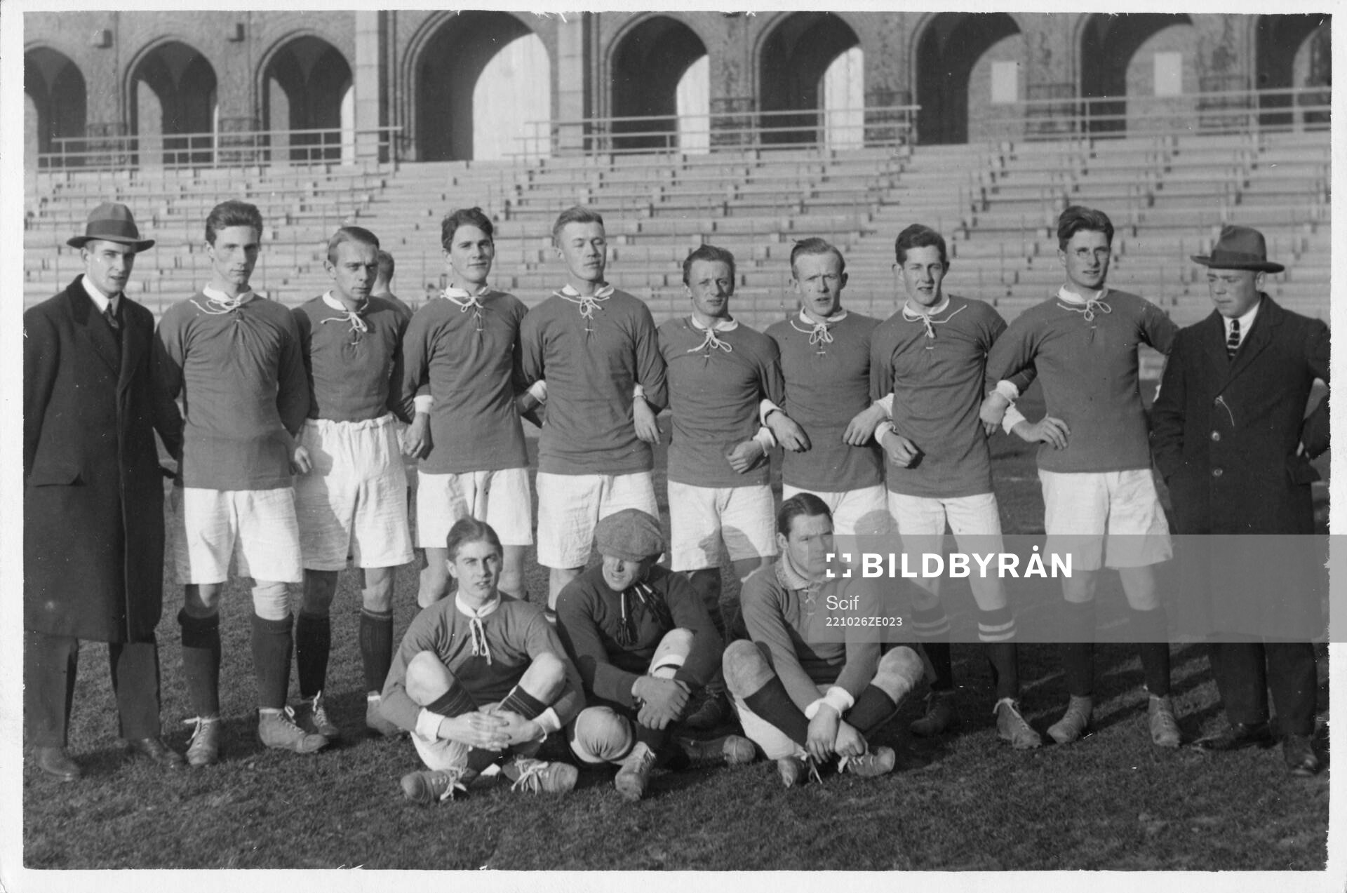 Fotboll, Tekniska högskolans lag. Stockholms