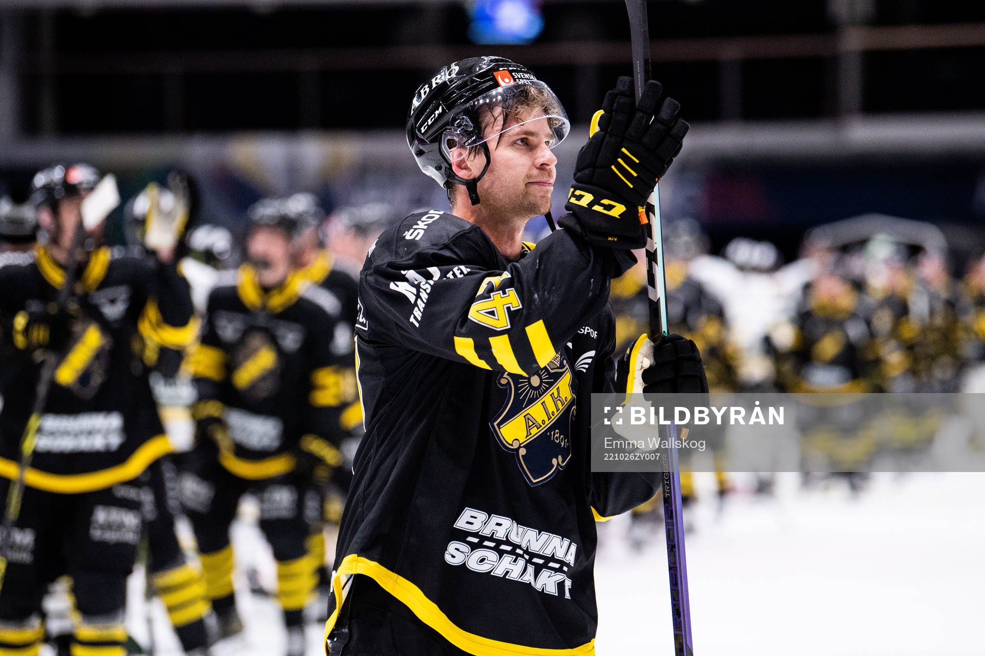 AIKs Eric Norin jublar