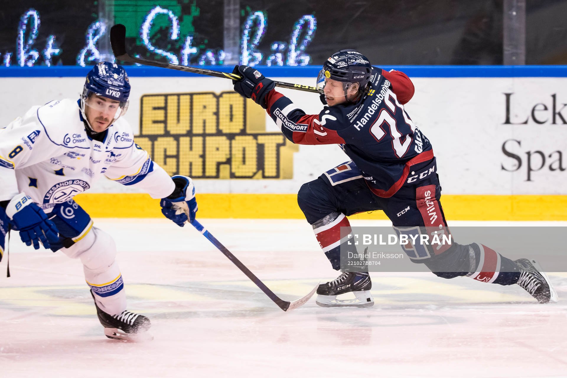 Leksands Matt Caito och Linköpings Vilmos Gallo