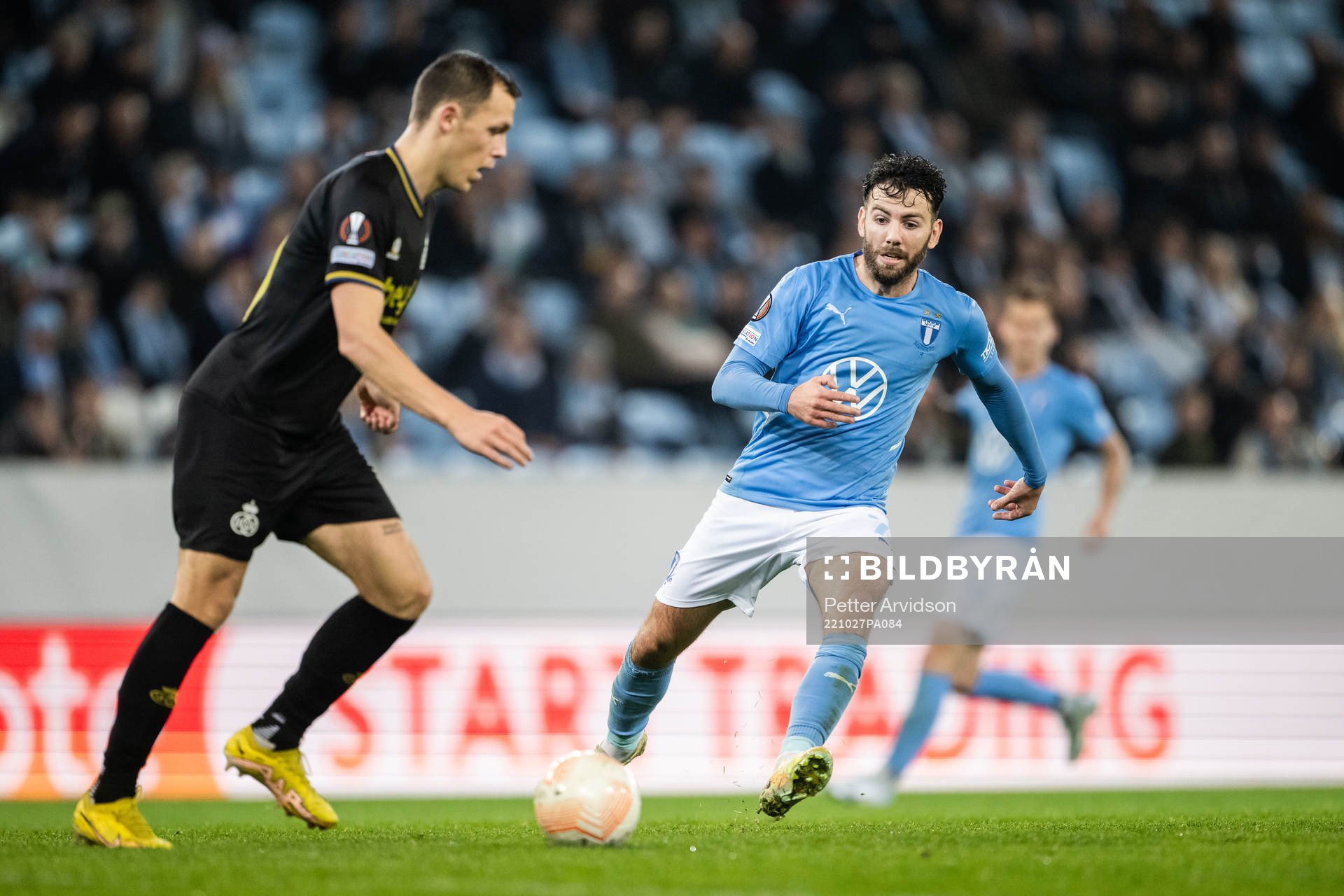 Senne Lynen of Union SG and Erdal Rakip of Malmö