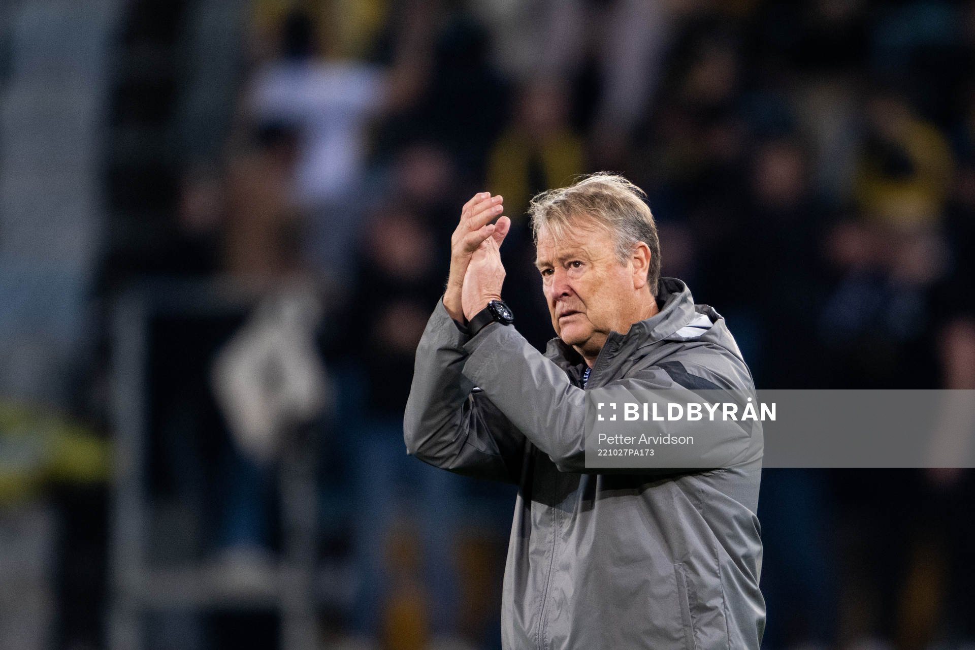 Head coach Åge Hareide of Malmö