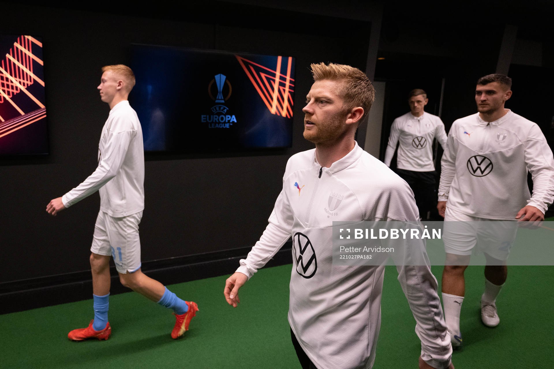 Hugo Larsson, Isaac Kiese Thelin and Matěj Chalus of