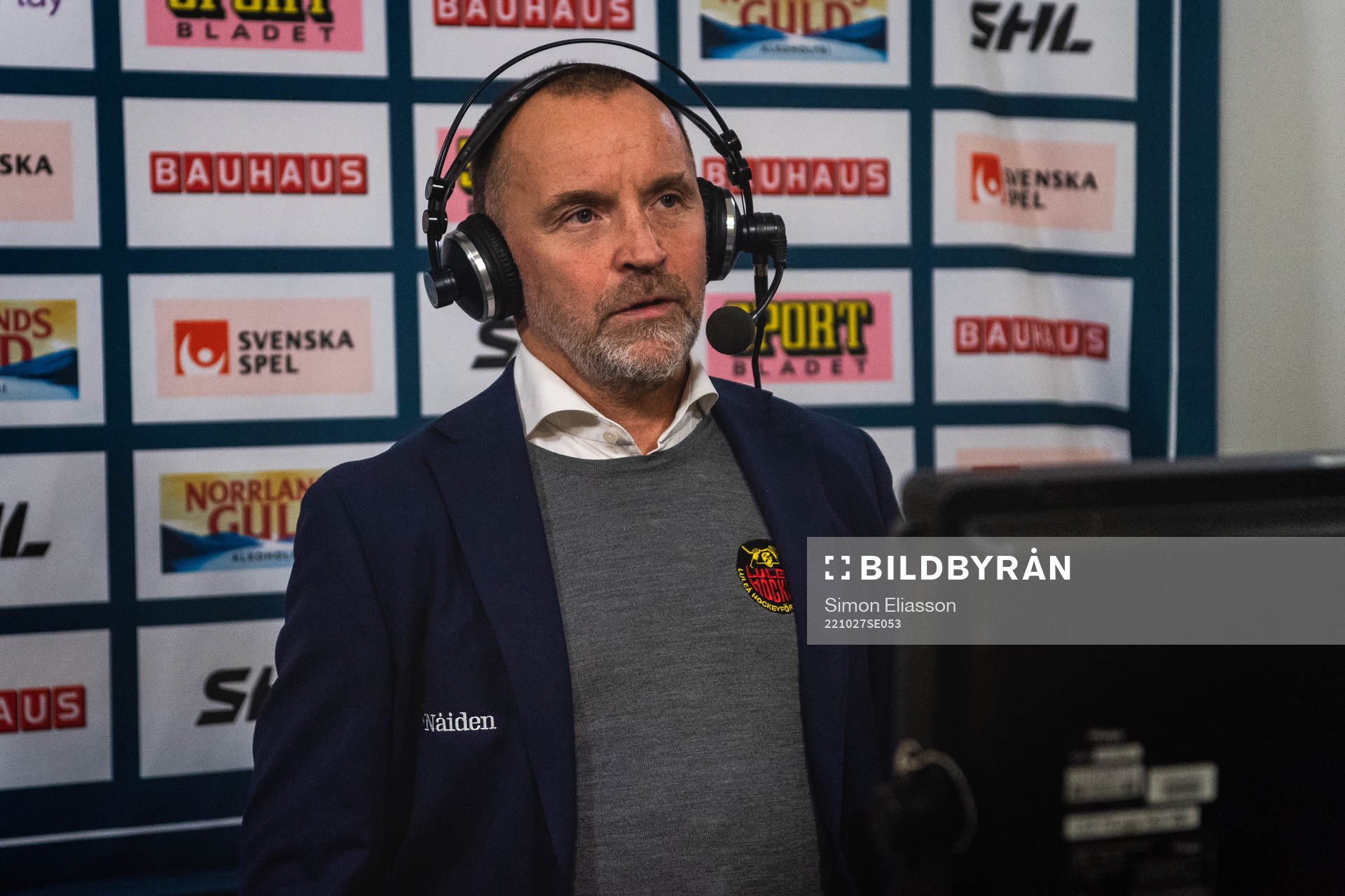 Luleås tränare Thomas Berglund