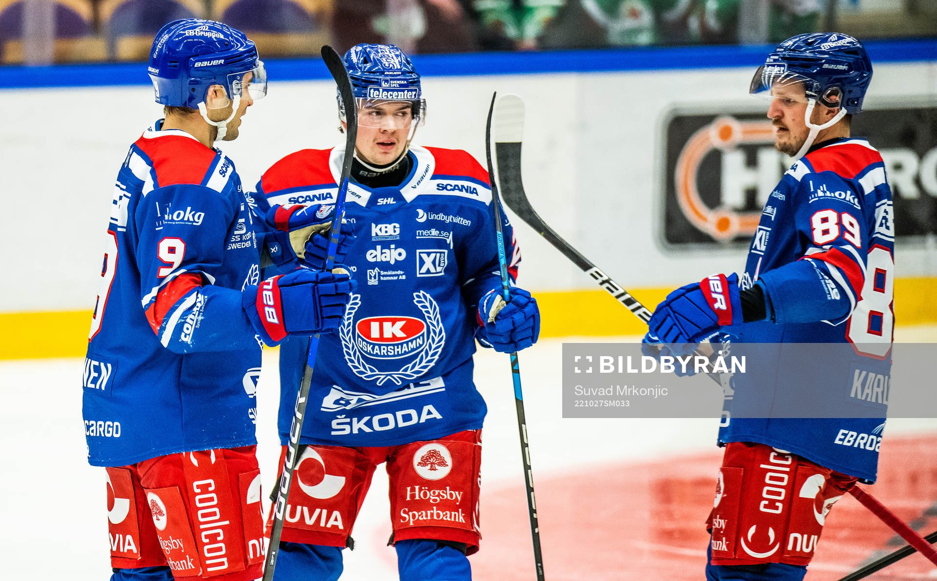Oskarshamns Ahti Oksanen jublar