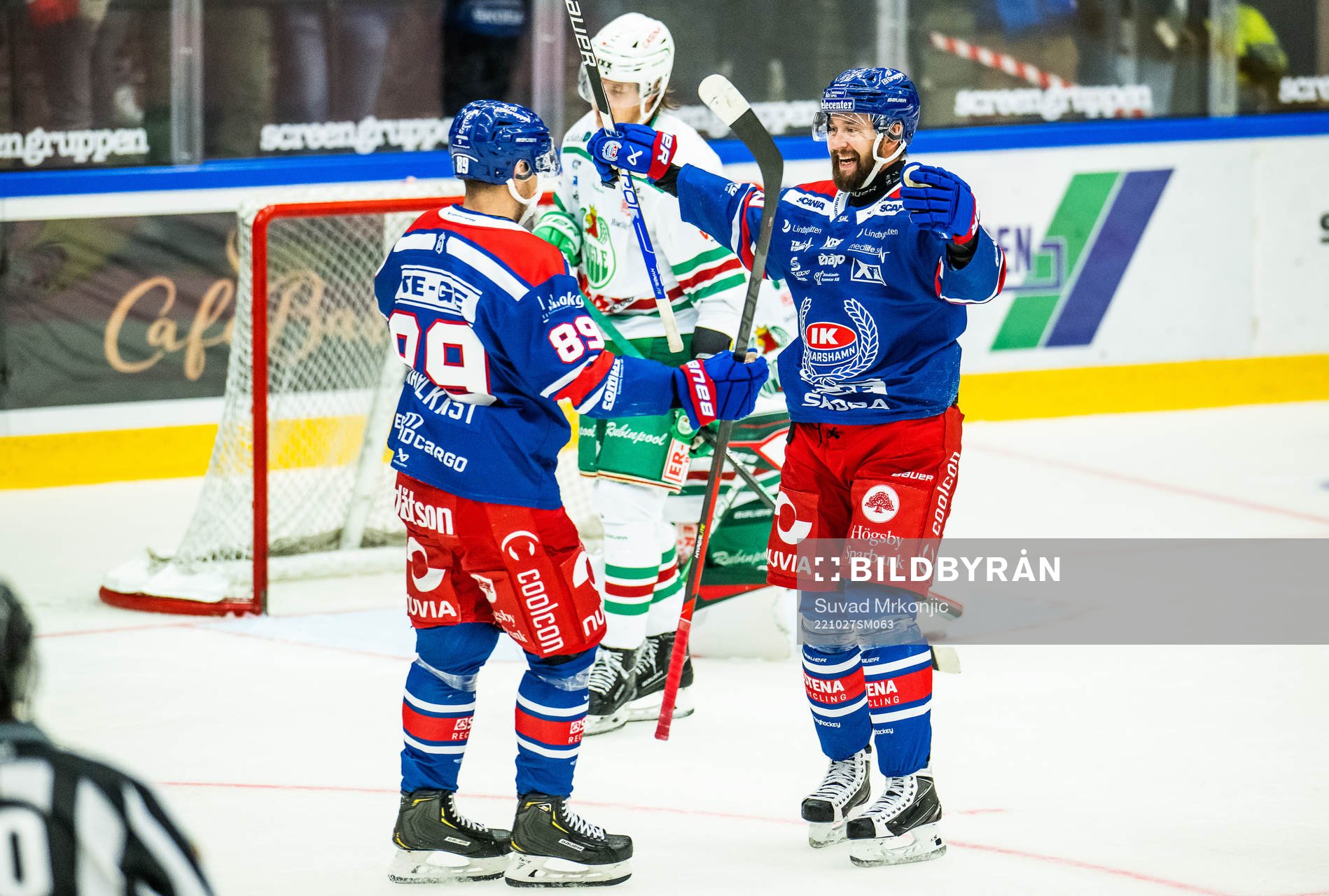 Oskarshamns Hynek Zohorna jublar med Patrik Karlkvist