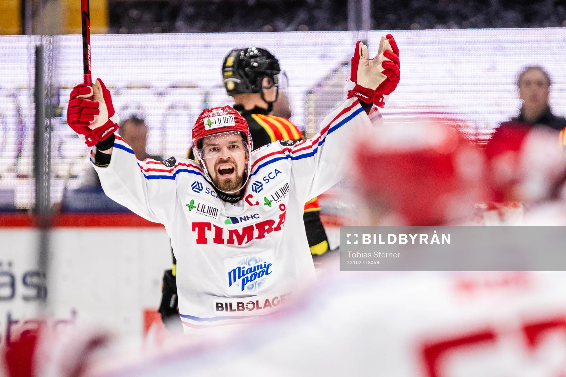 Timrås Anton Lander jublar