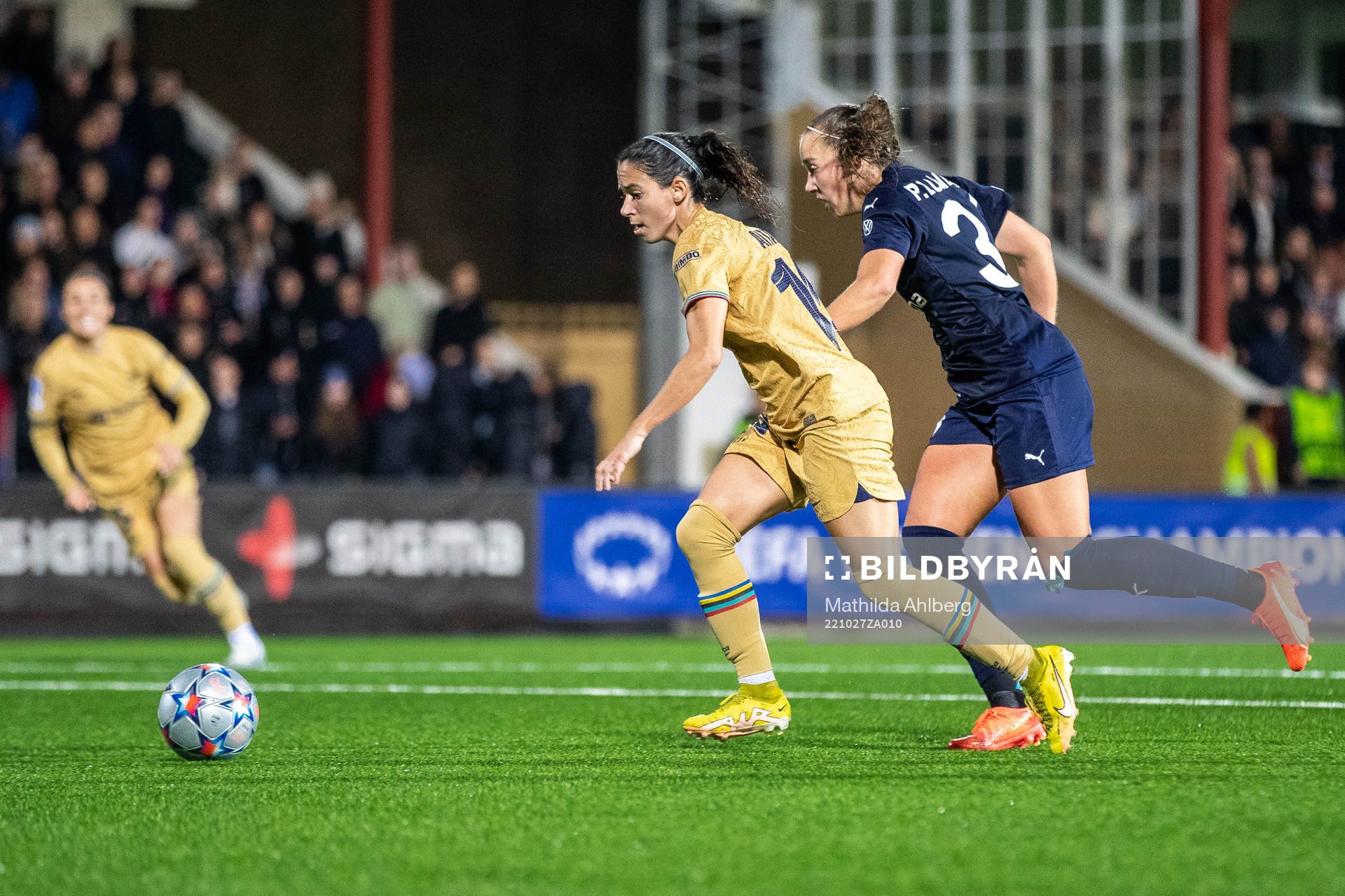 Athinna Persson Lundgren of FC Rosengård and Aitana