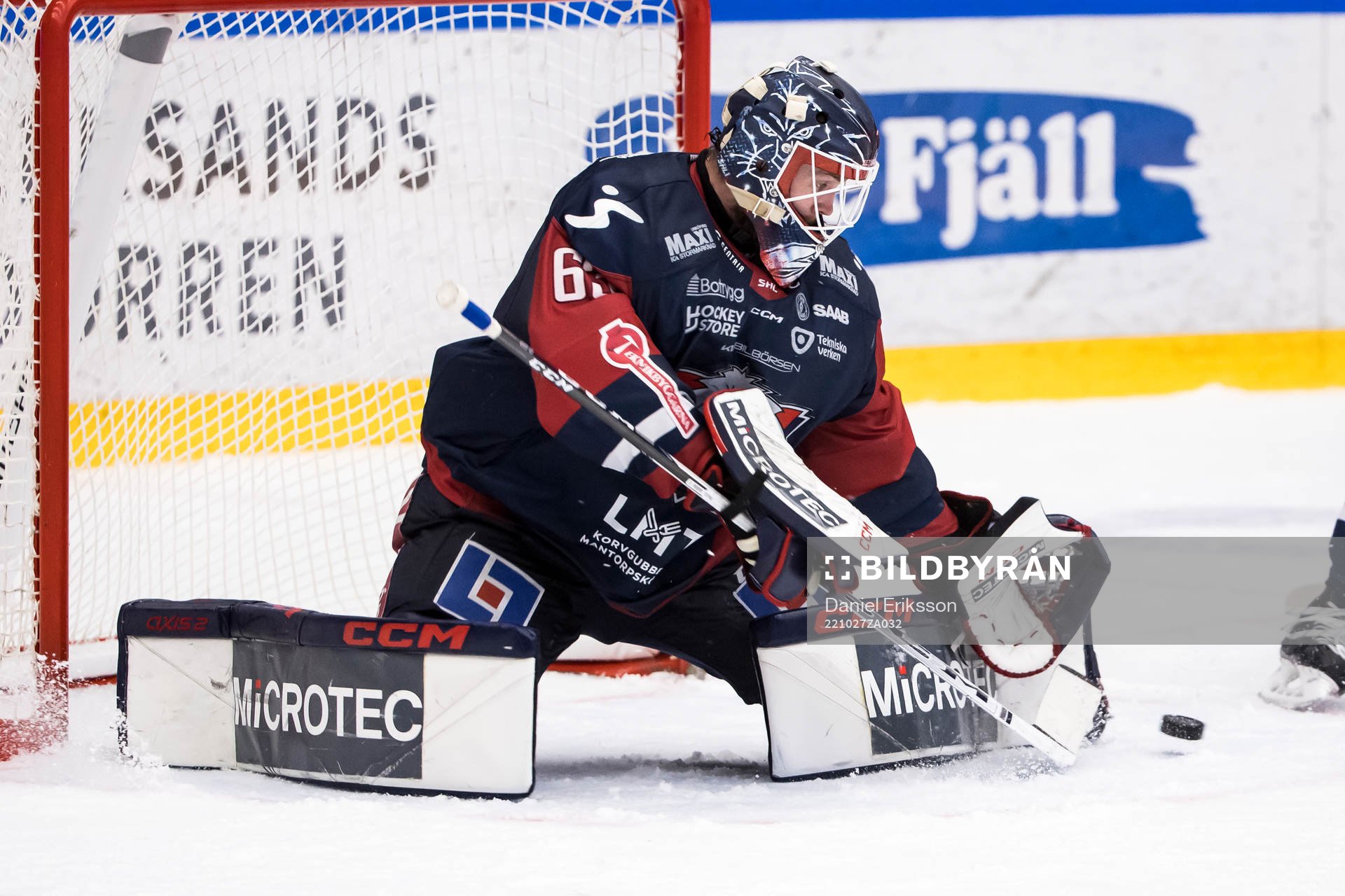Linköpings målvakt Marcus Högberg
