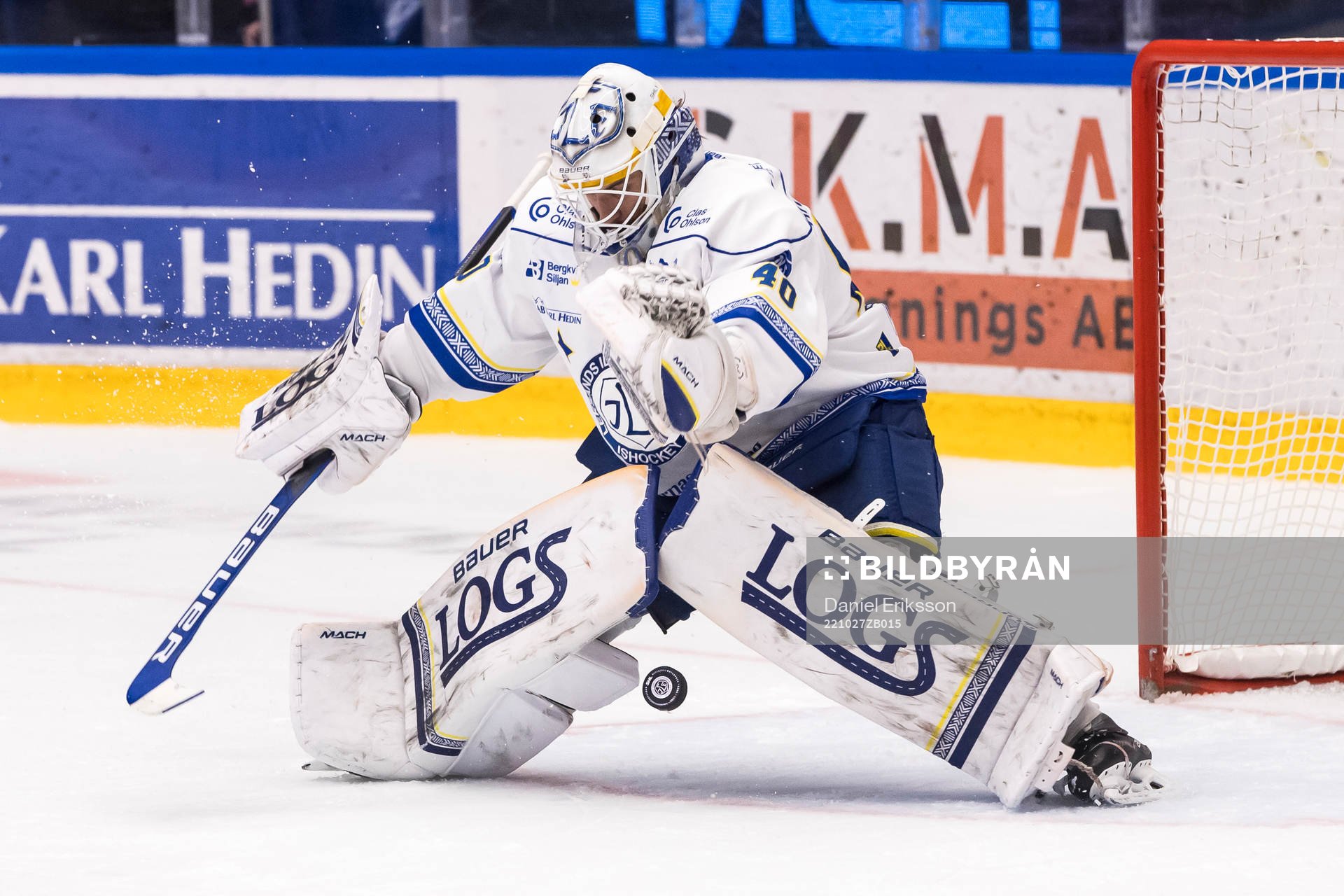 Leksands målvakt Mantas Armalis