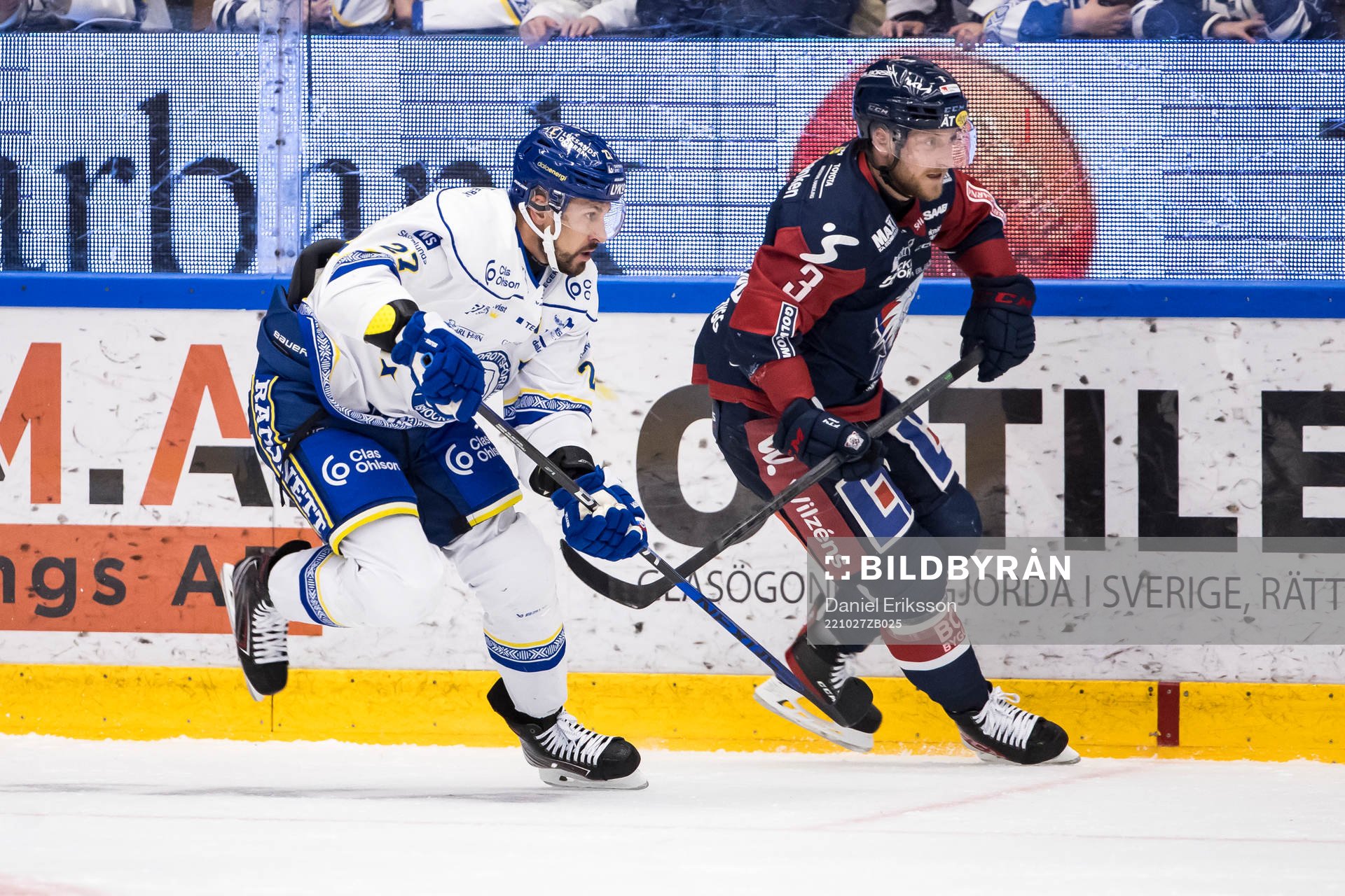 Leksands Marek Hrivik och Linköpings Linus Hultström
