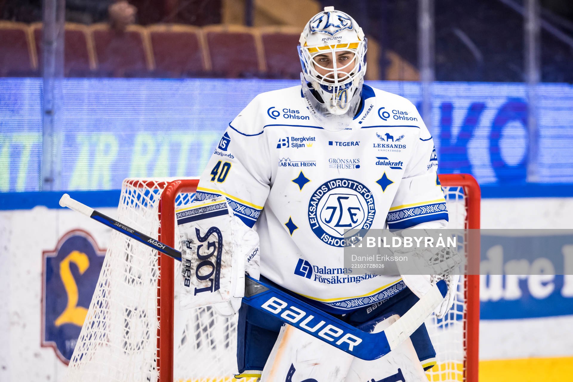 Leksands målvakt Mantas Armalis