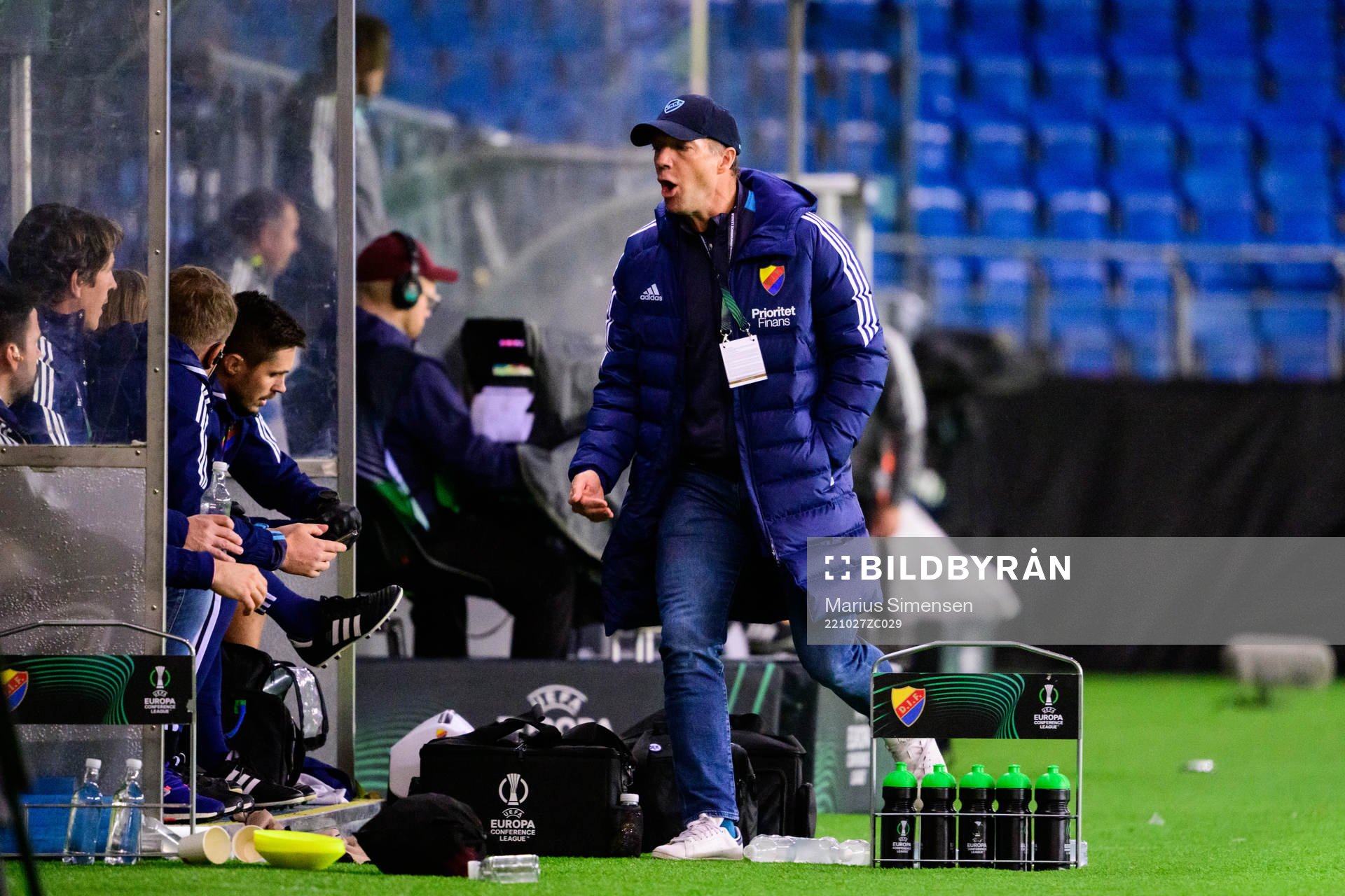 Kim Bergstrand, head coach of Djurgården