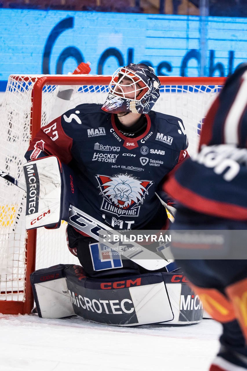Linköpings målvakt Marcus Högberg