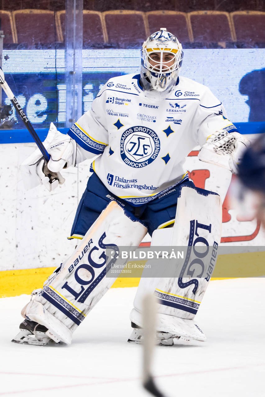 Leksands målvakt Mantas Armalis