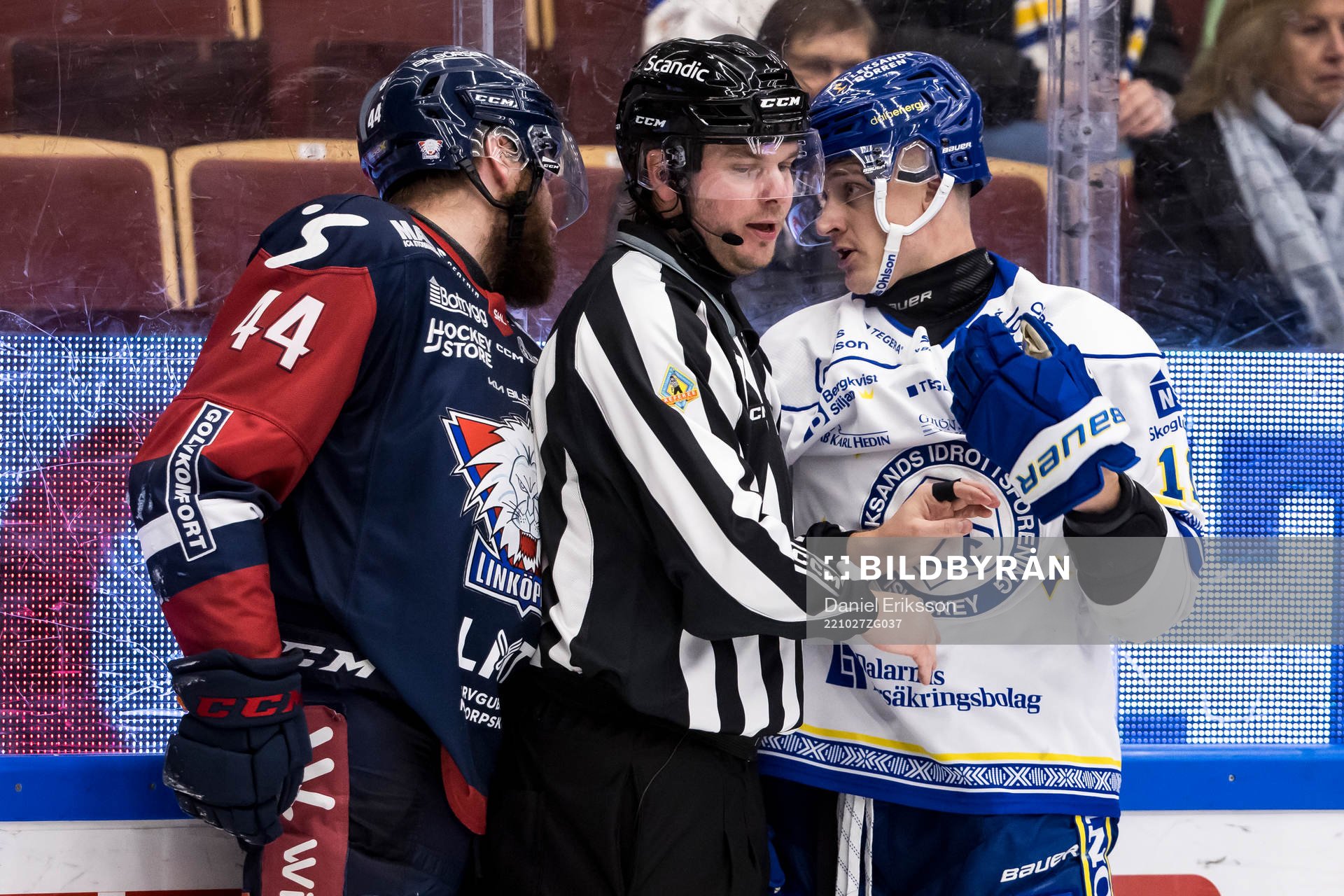 Linköpings Jonas Junland och Leksands Martin Karlsson