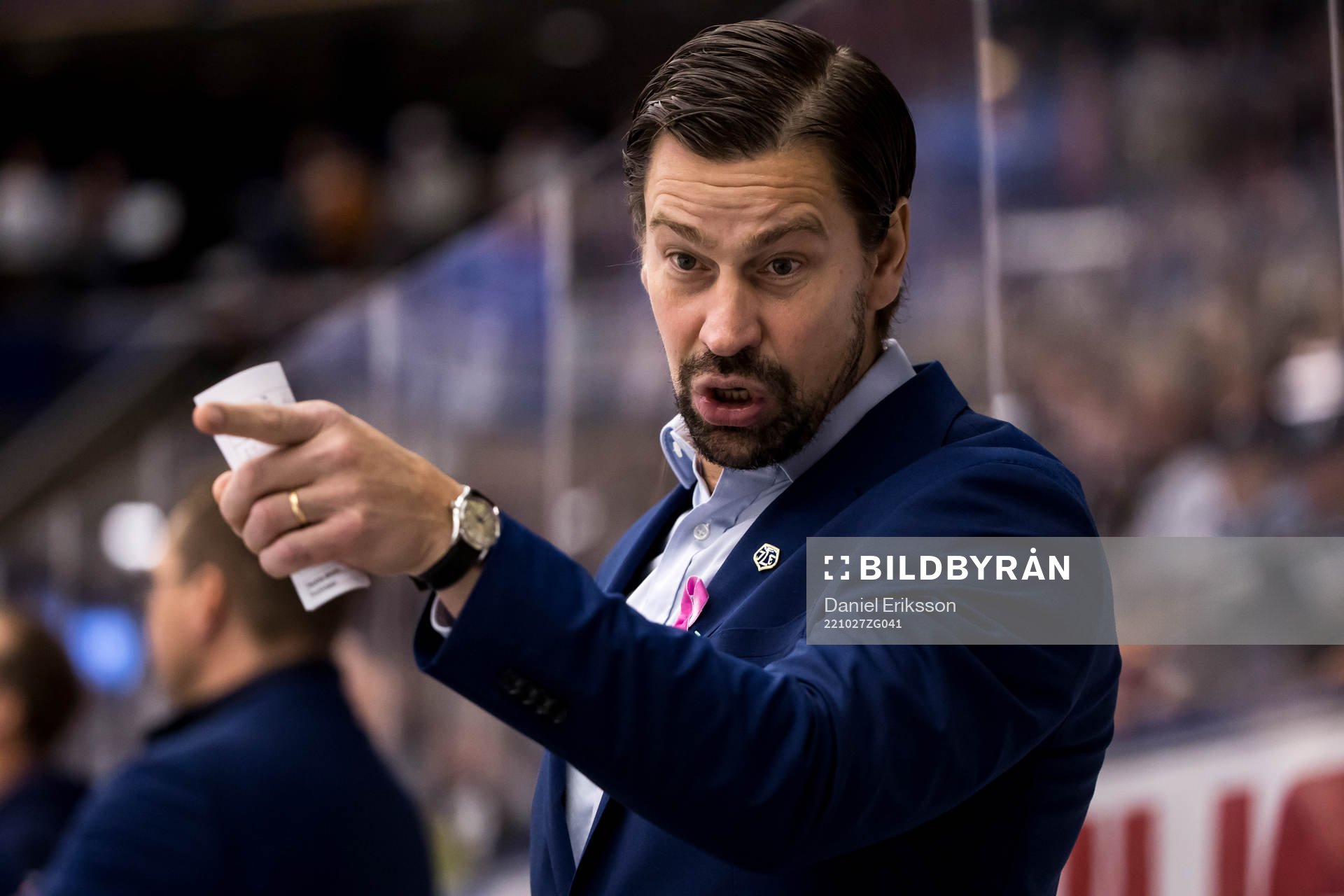 Leksands assisterande tränare Pär Styf