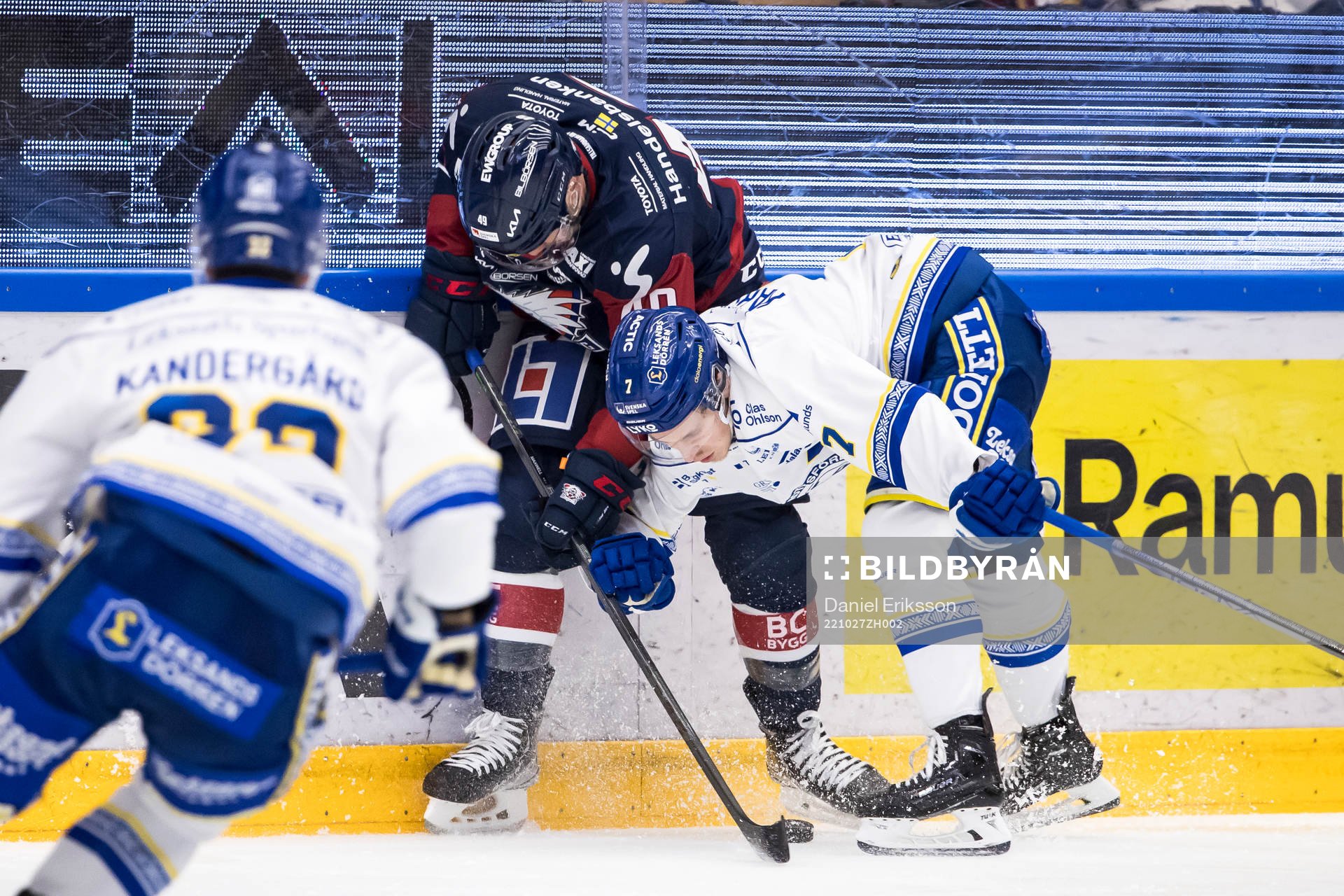 Linköpings Benjamin Maxwell och Leksands Marcus Karlberg
