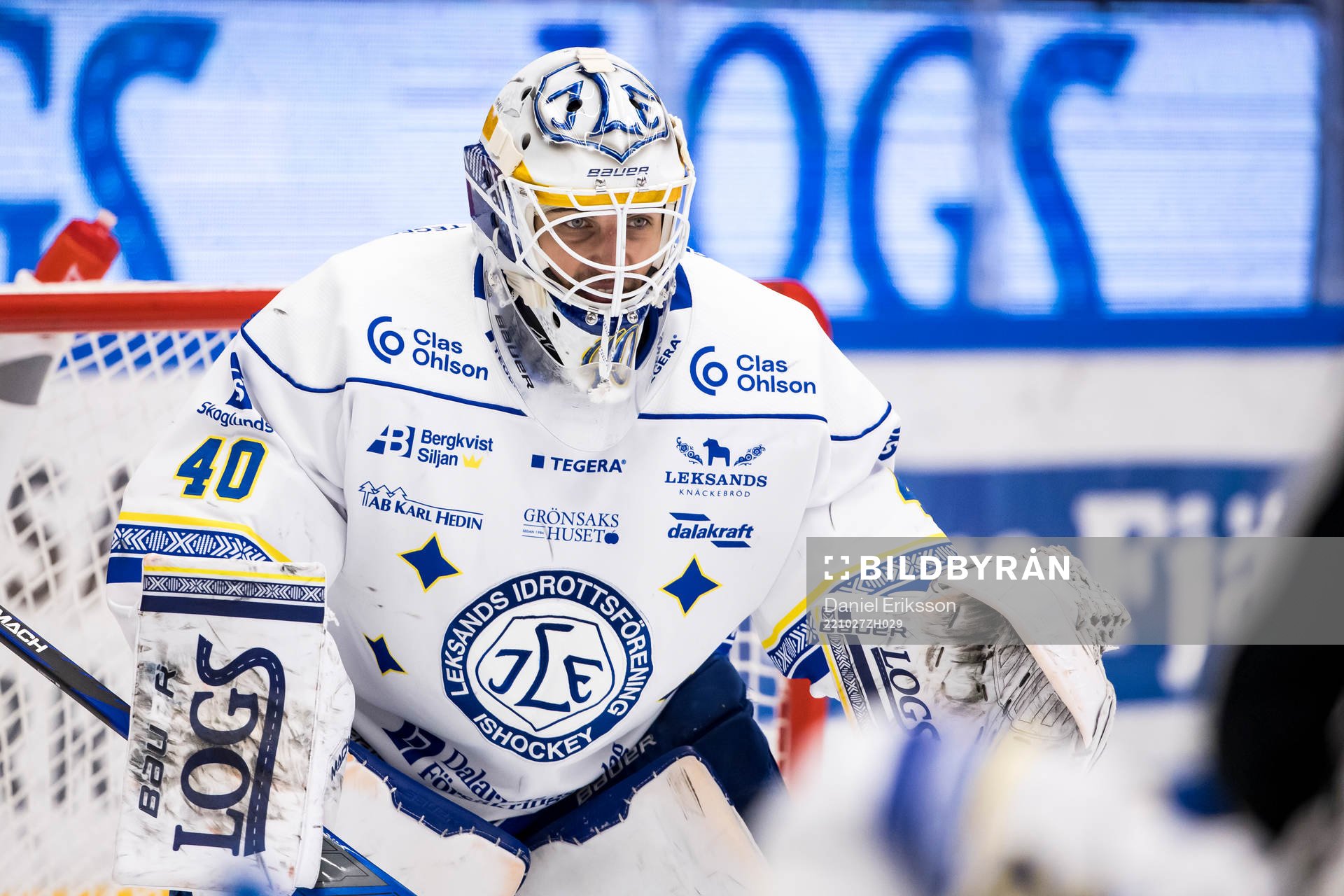 Leksands målvakt Mantas Armalis