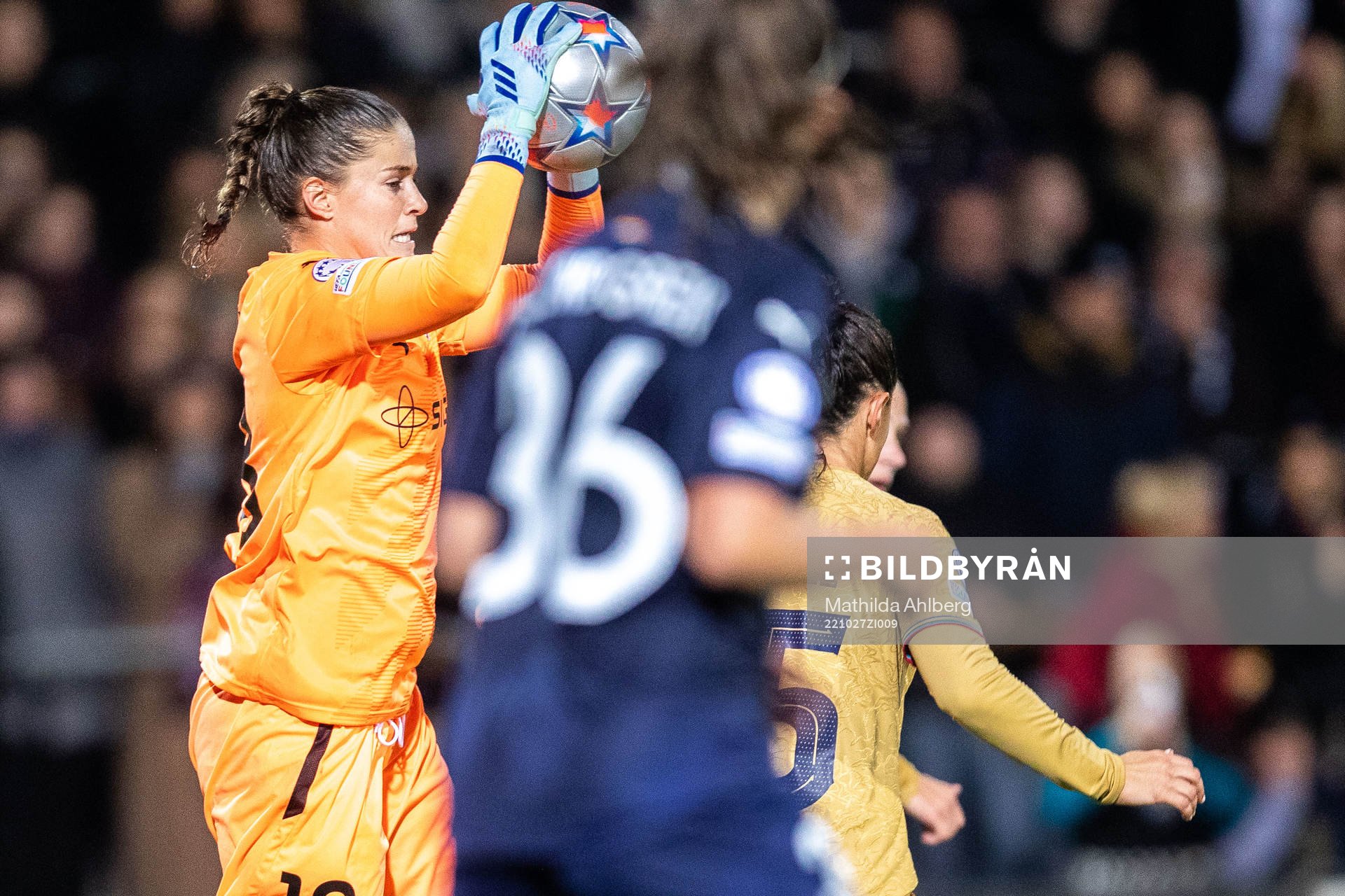 Goalkeeper Teagan Micah of FC Rosengård