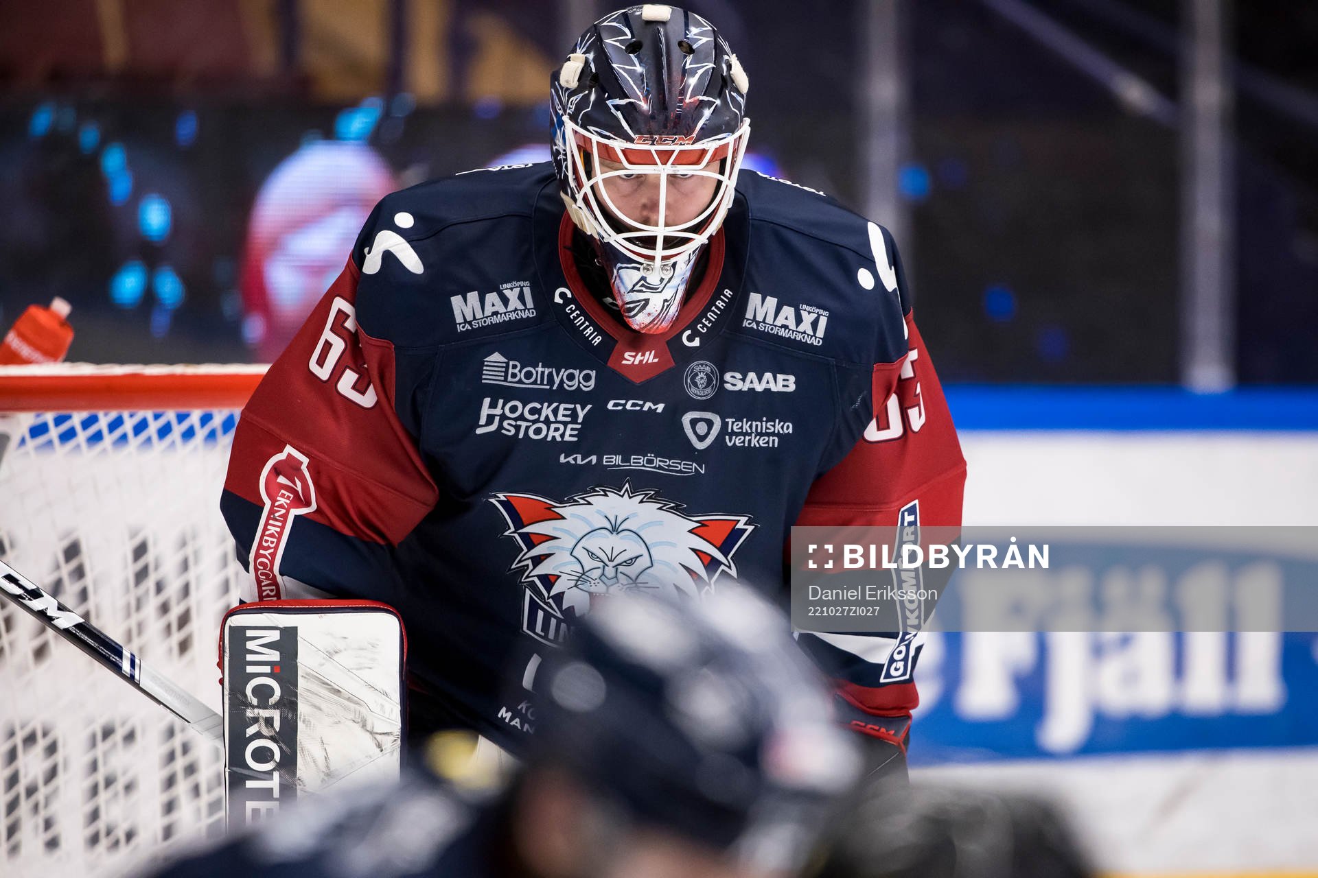 Linköpings målvakt Marcus Högberg
