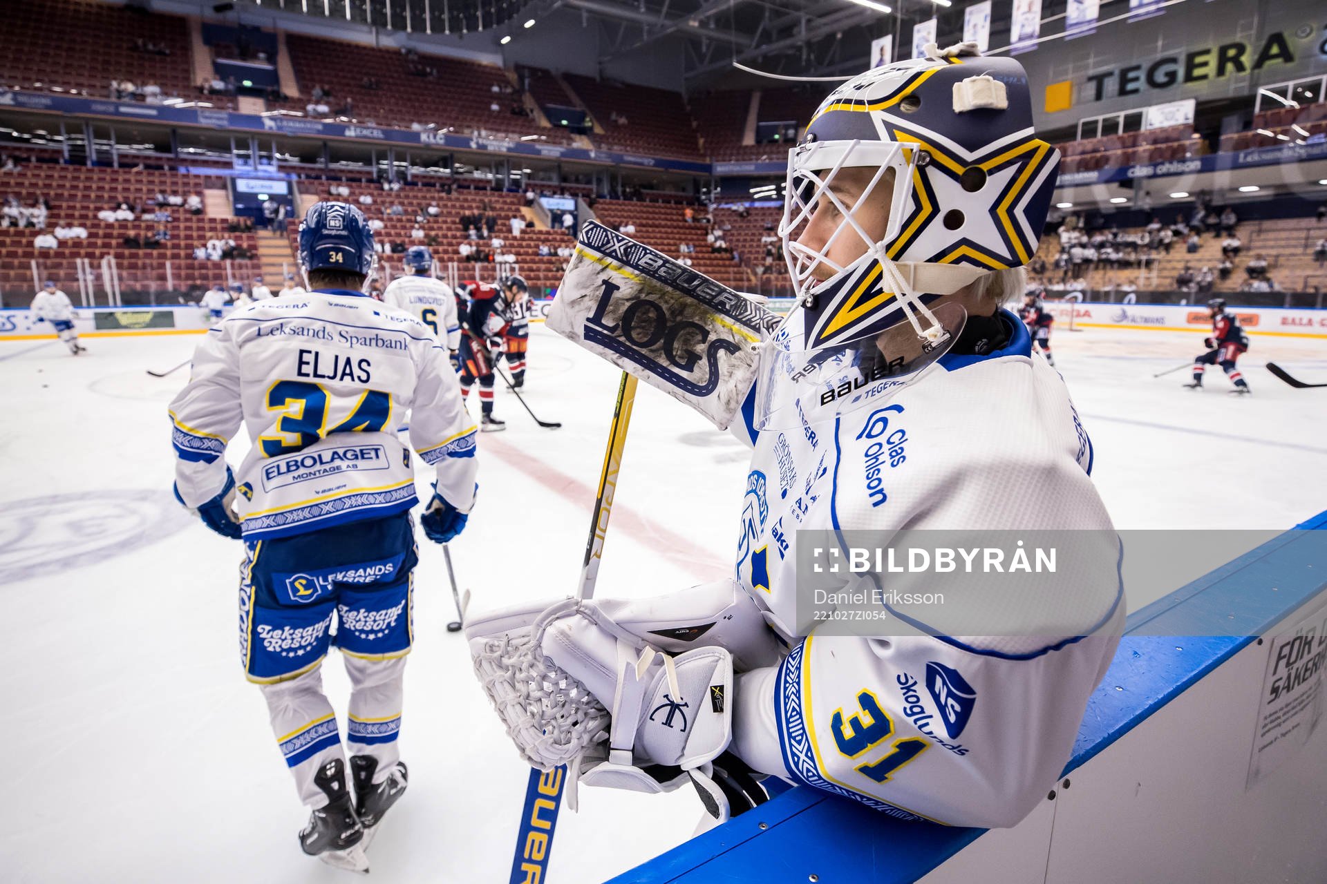 Leksands målvakt Kasimir Kaskisuo