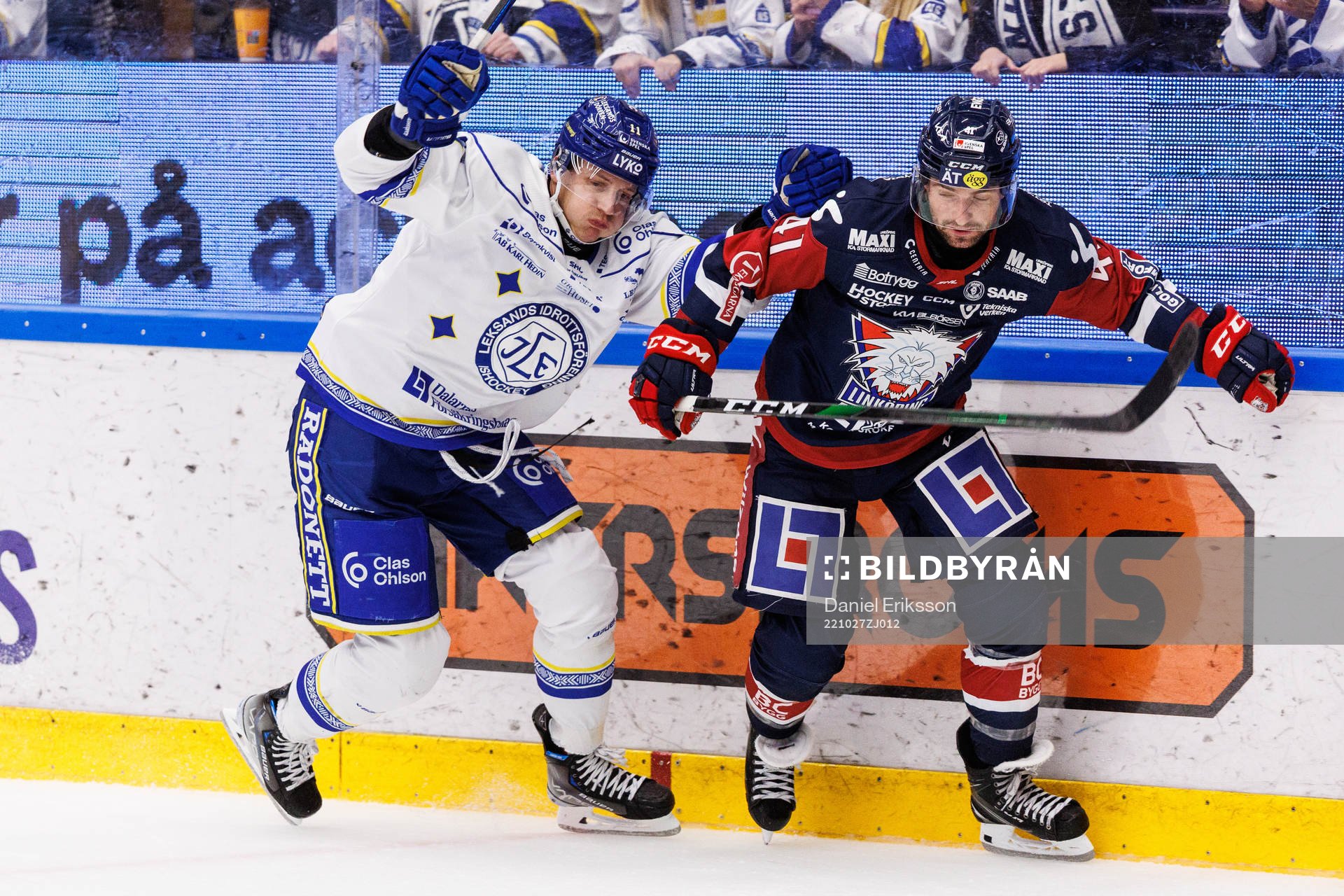 Leksands Martin Karlsson och Linköpings Broc Little