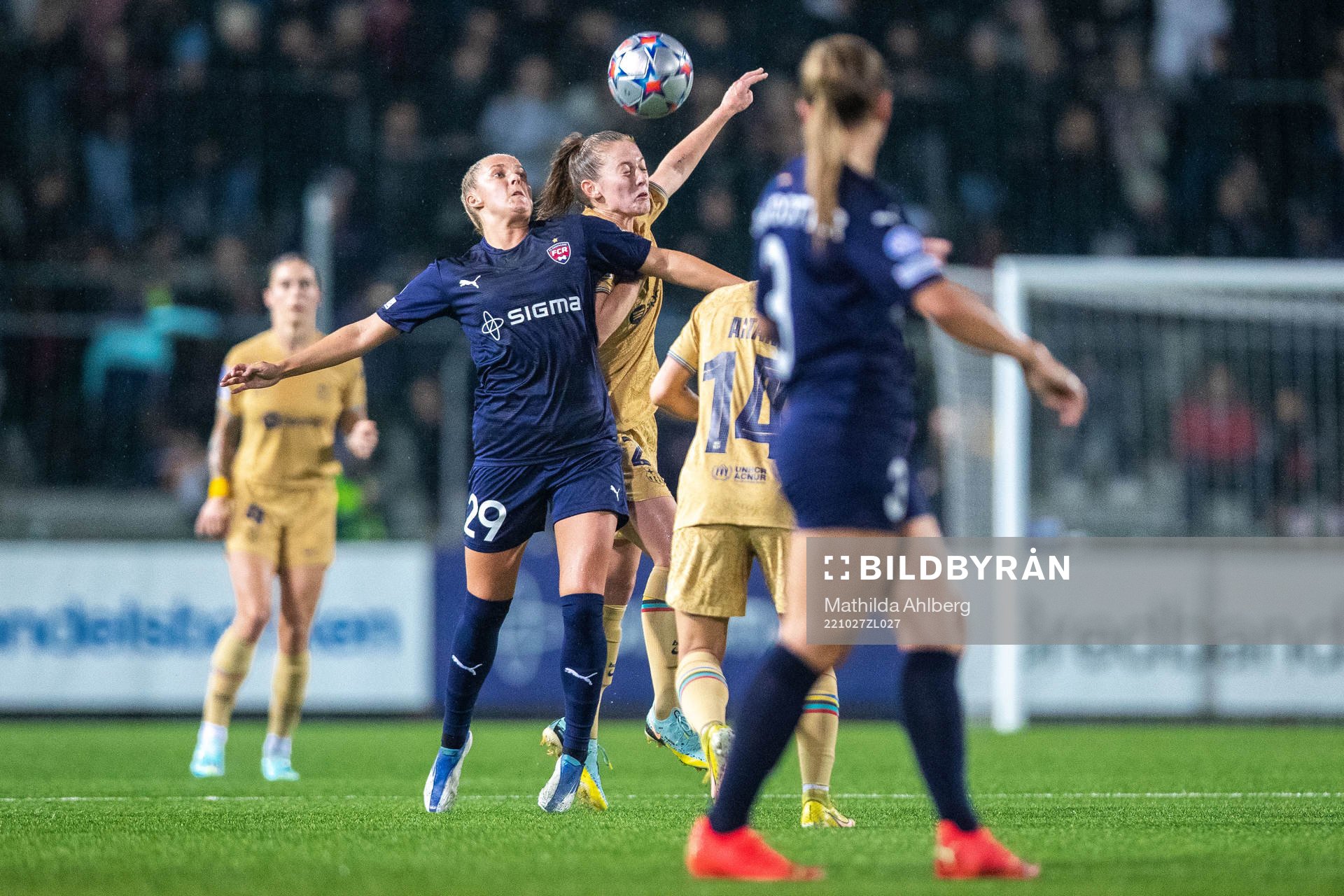 Olivia Holdt of FC Rosengård