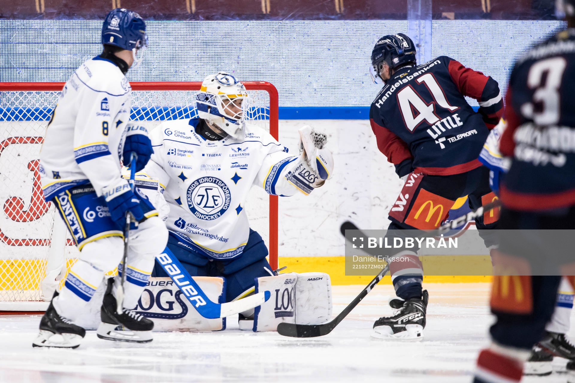 Leksands målvakt Mantas Armalis
