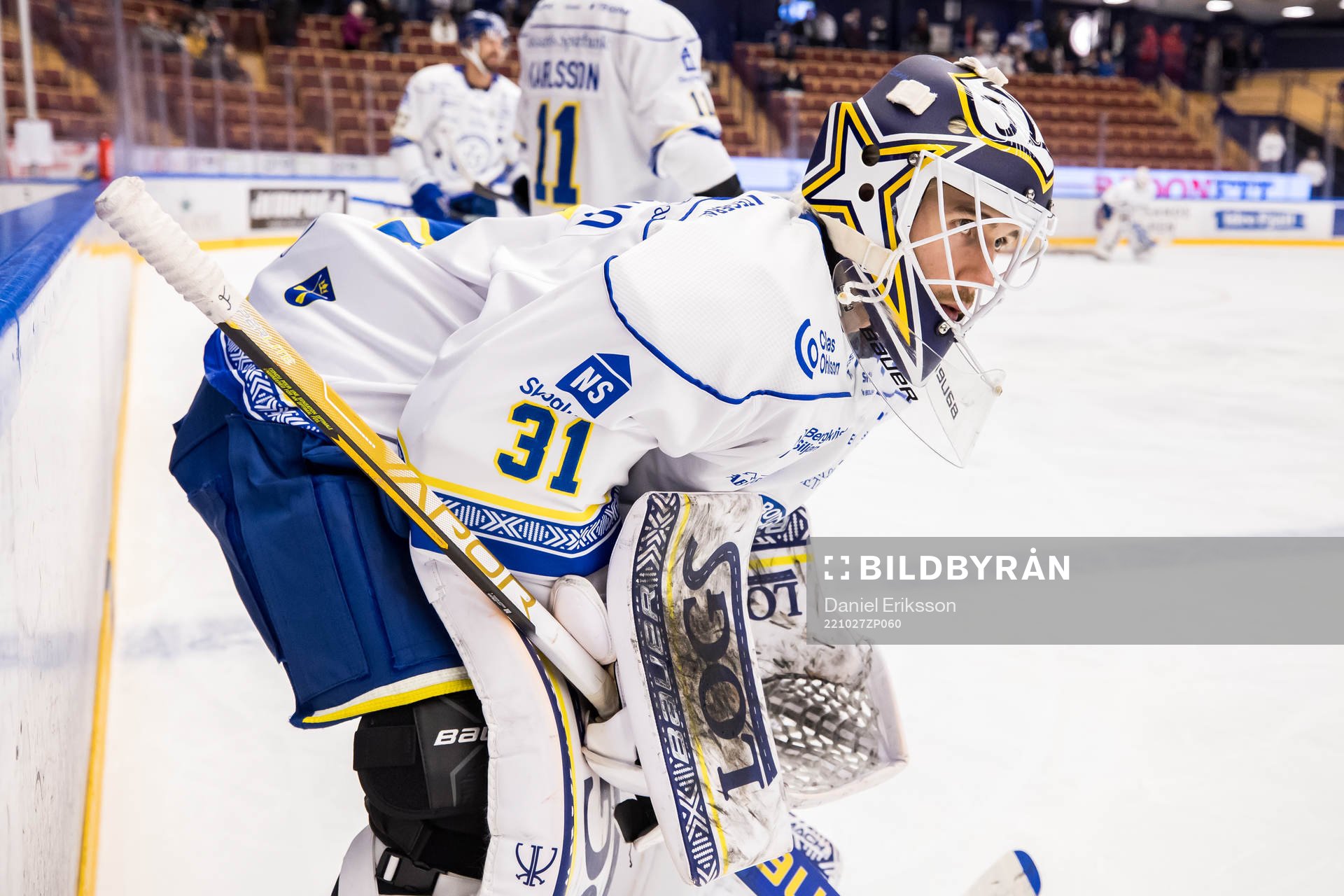 Leksands målvakt Kasimir Kaskisuo