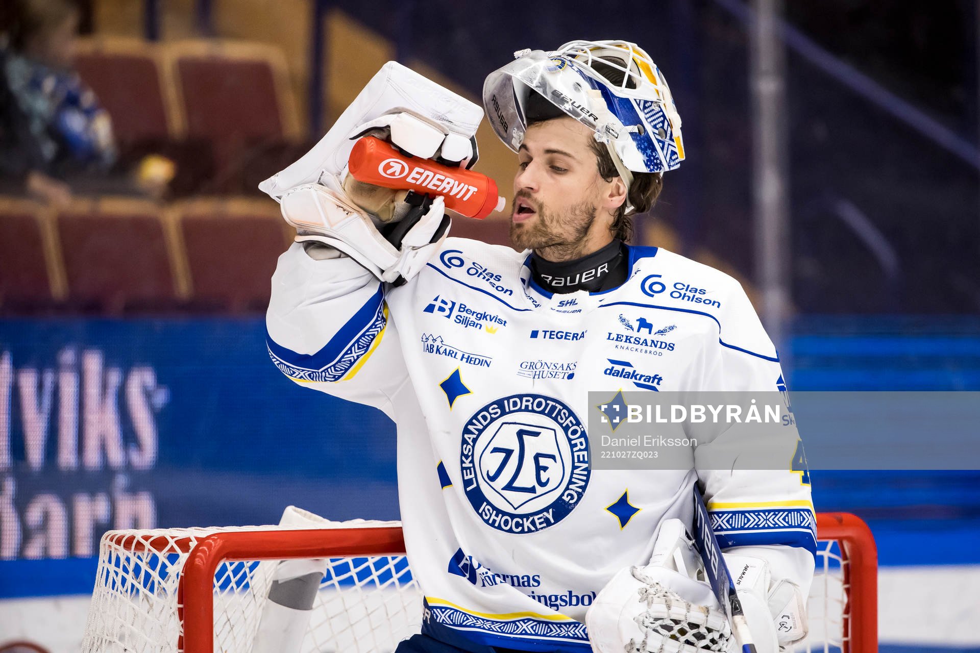 Leksands målvakt Mantas Armalis