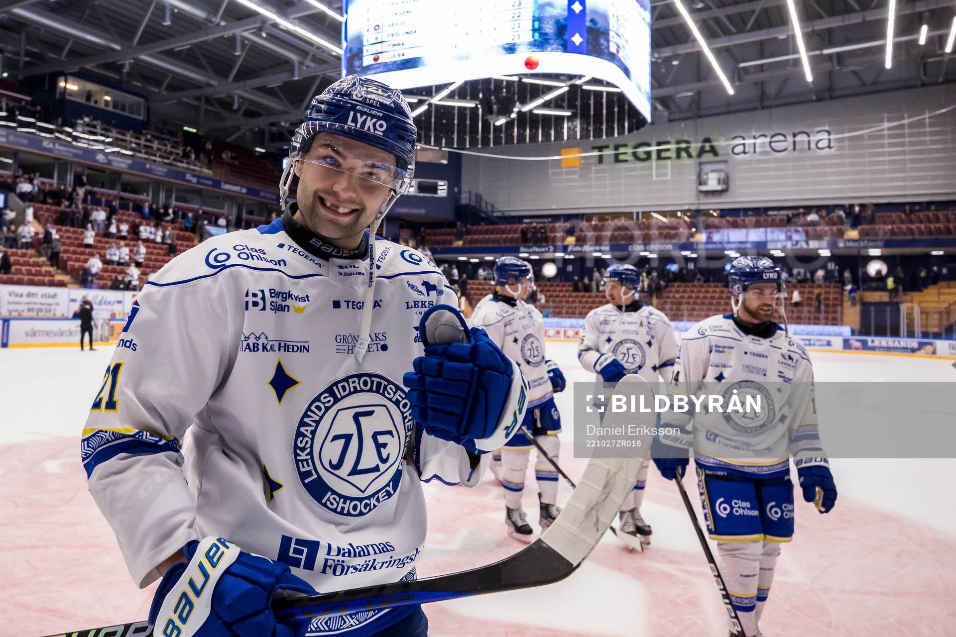 Leksands John Quenneville jubel