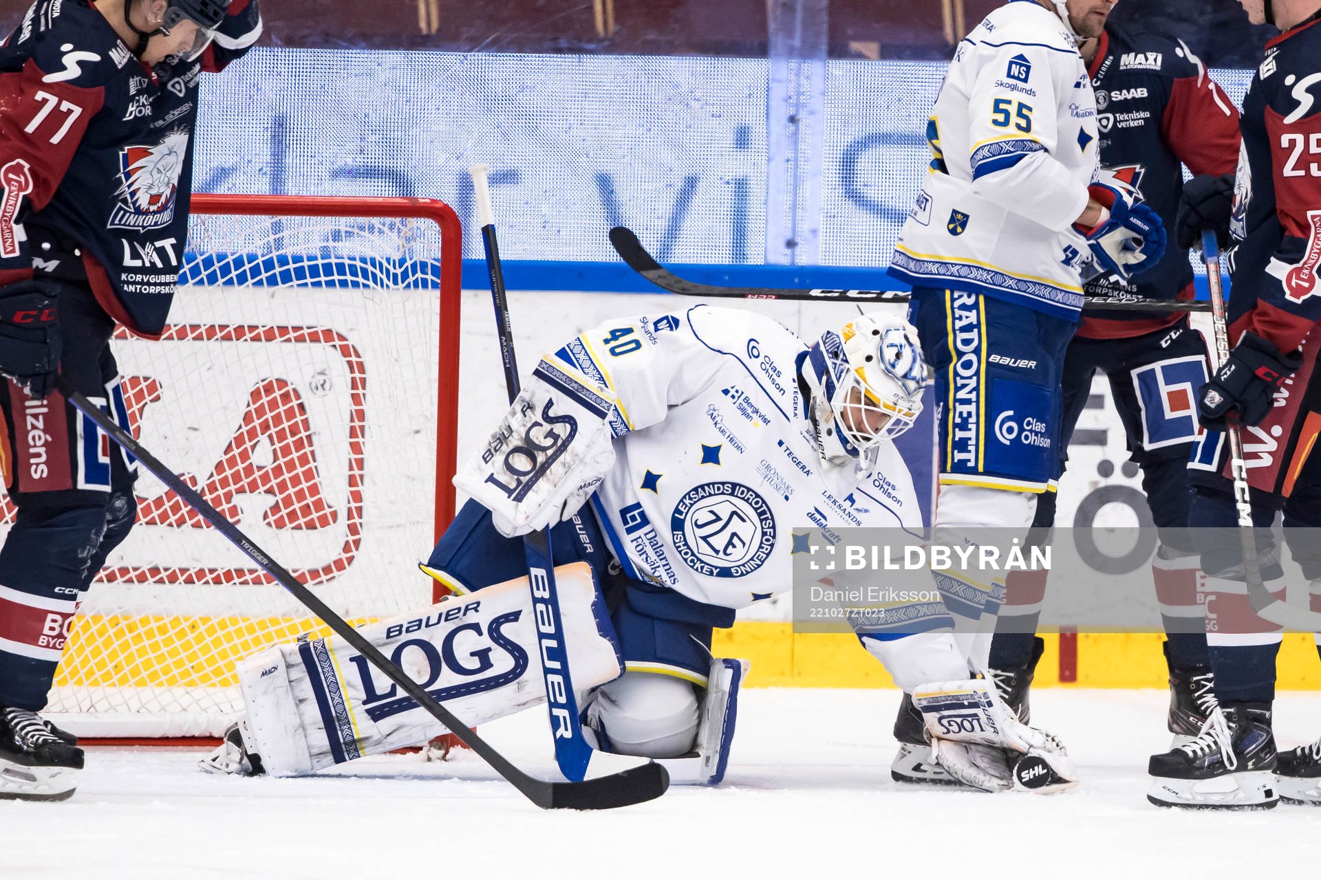 Leksands målvakt Mantas Armalis