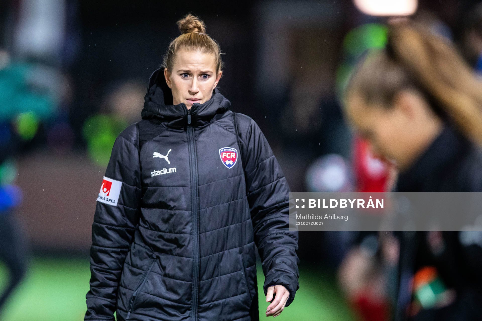 Emma Berglund of Barcelona ahead of the UEFA Women's Champions League football match between FC Rosengård and Barcelona on October 27, 2022 in Malmö.