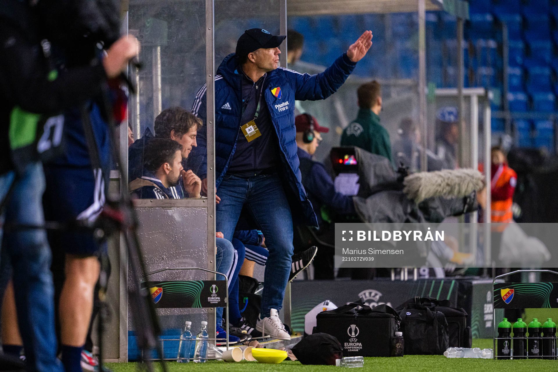 Kim Bergstrand, head coach of Djurgården
