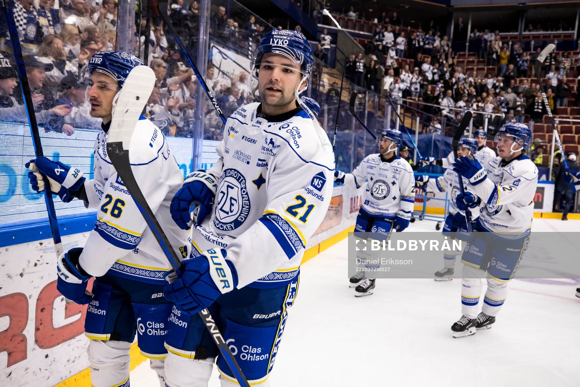 Leksands John Quenneville jubel