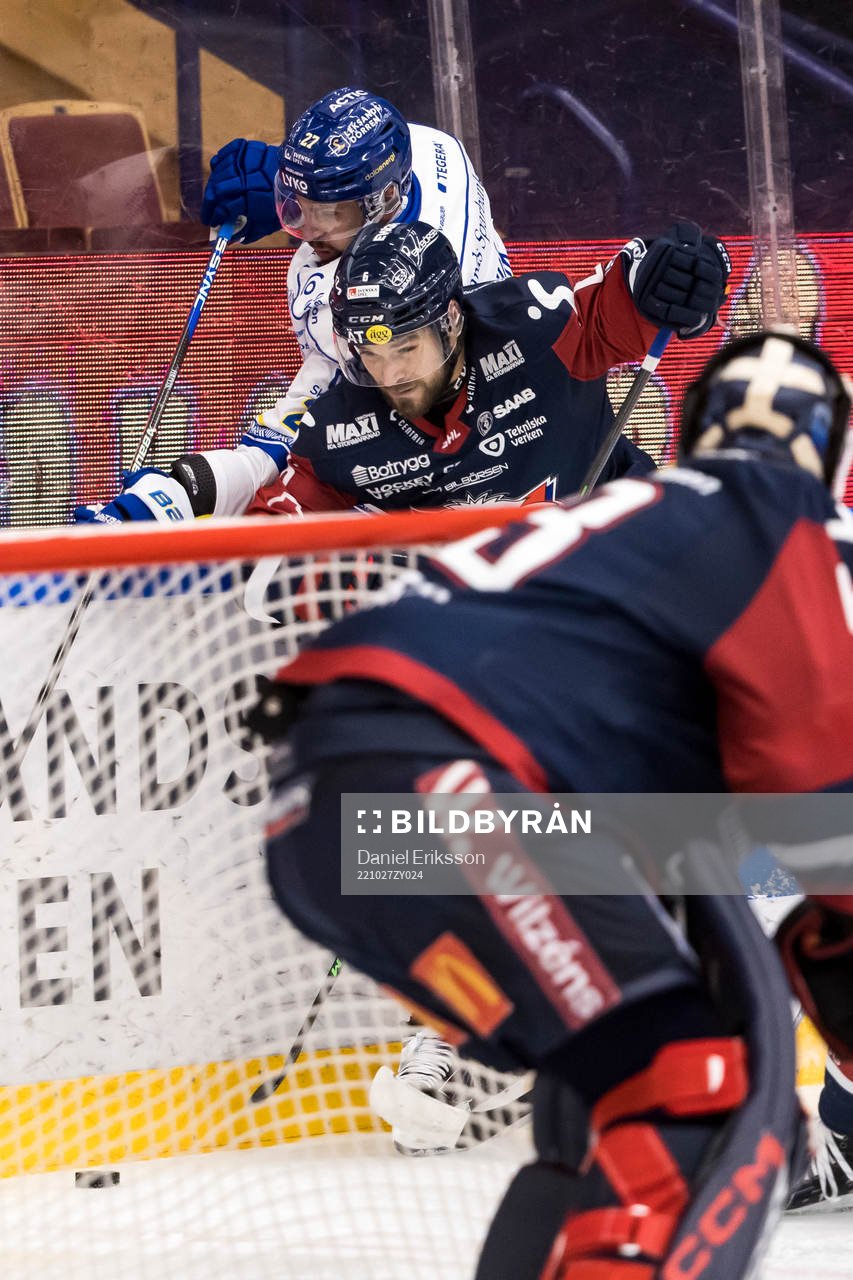 Leksands Marek Hrivik och Linköpings Craig Schira