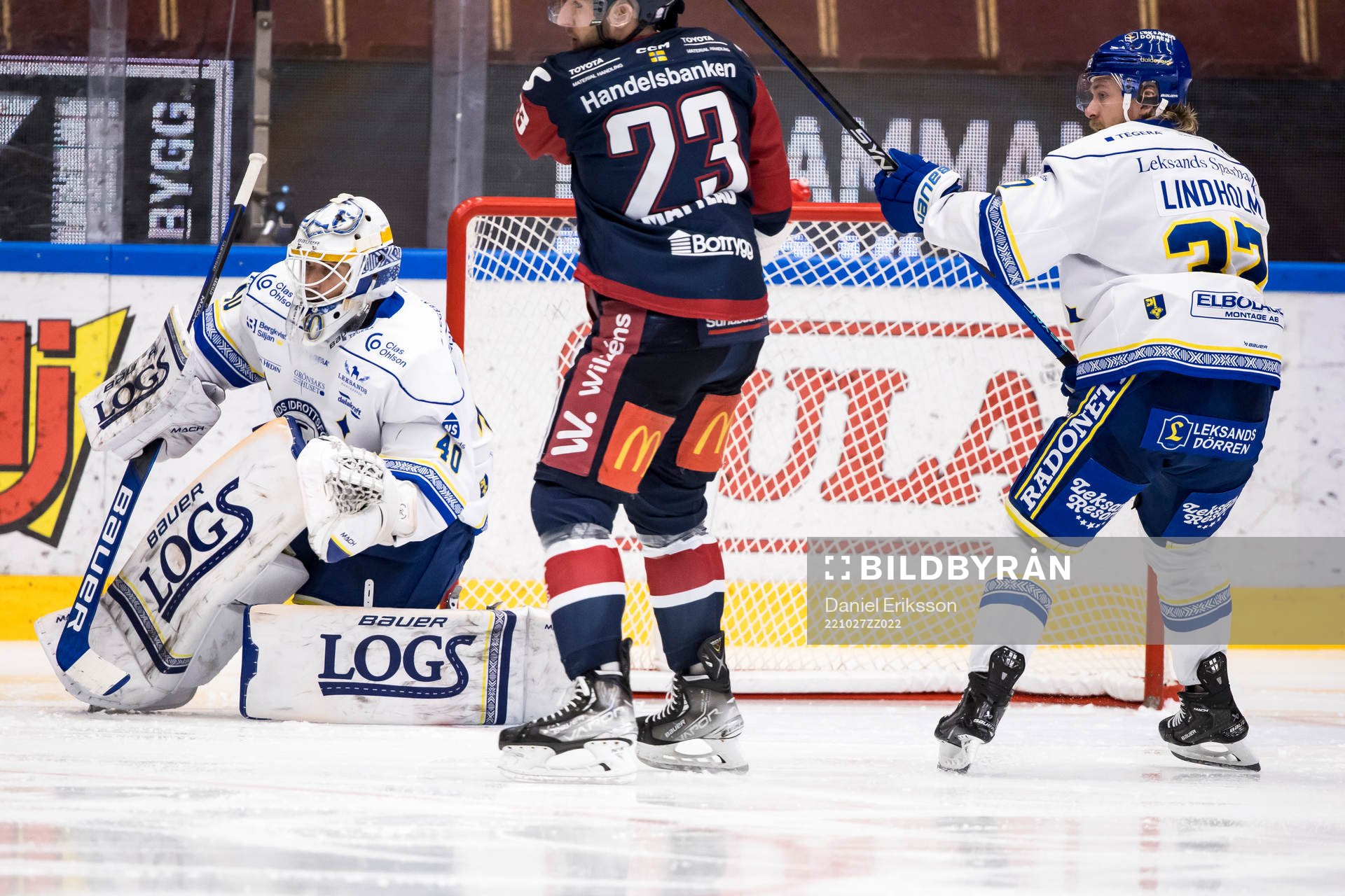 Leksands målvakt Mantas Armalis