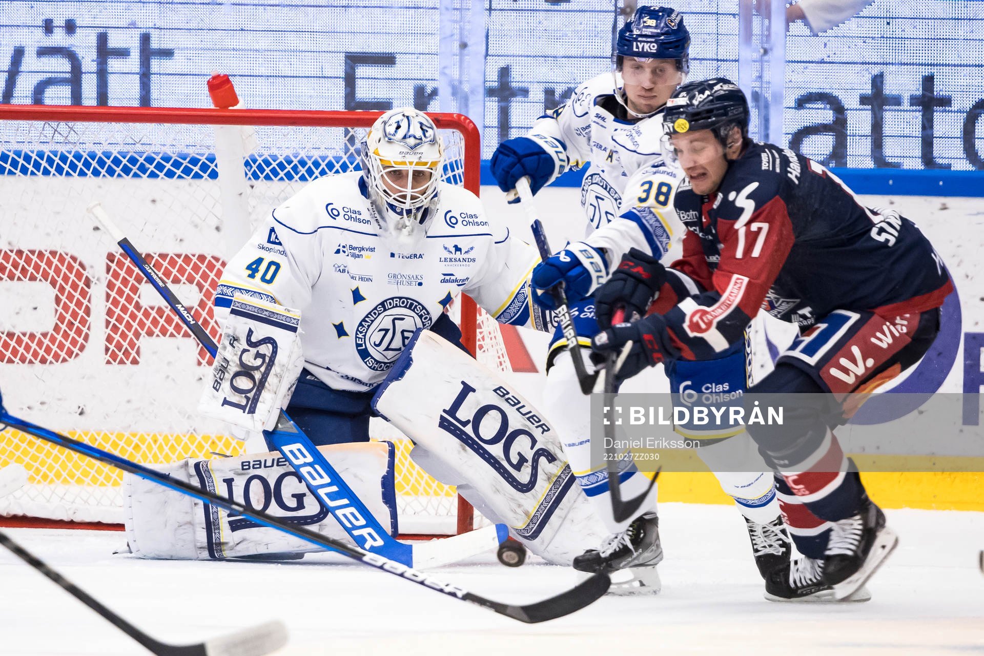 Leksands målvakt Mantas Armalis