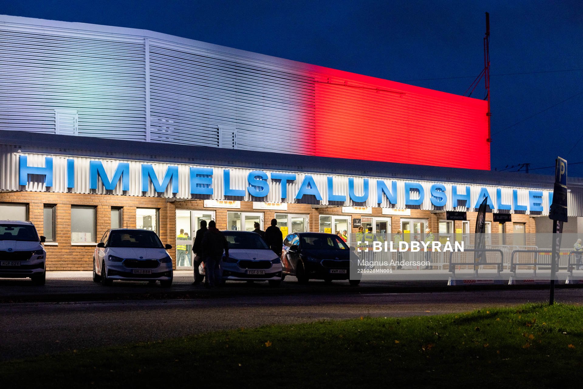 Exteriör på Himmelstalundshallen