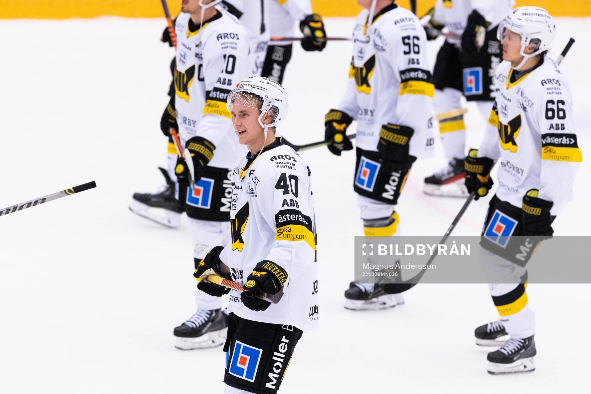 Västerås Isak Skedung jublar
