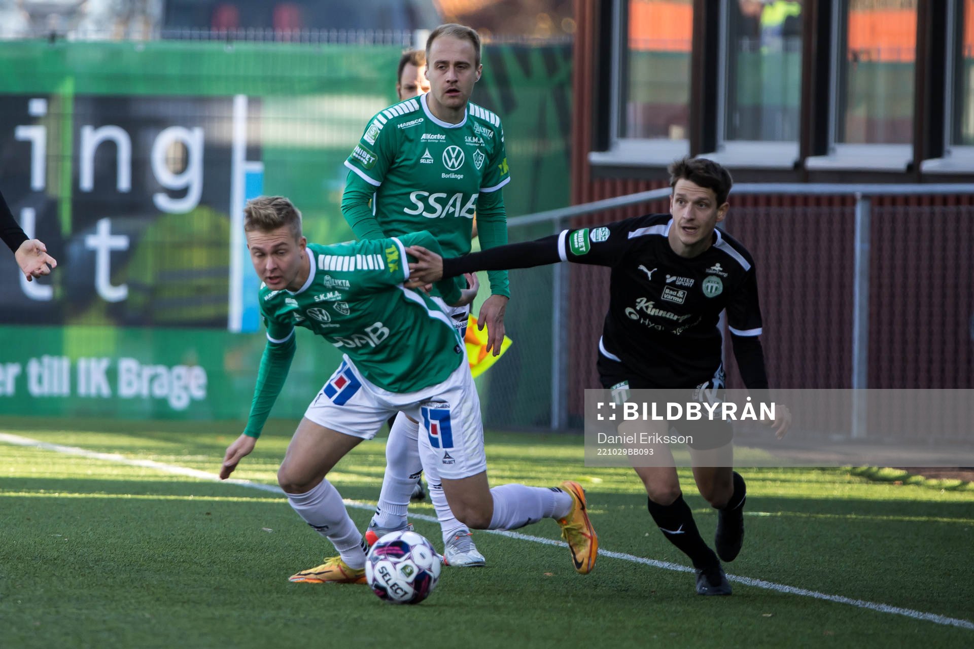 Brages Anton Lundin och Västerås SKs Olle Edlund