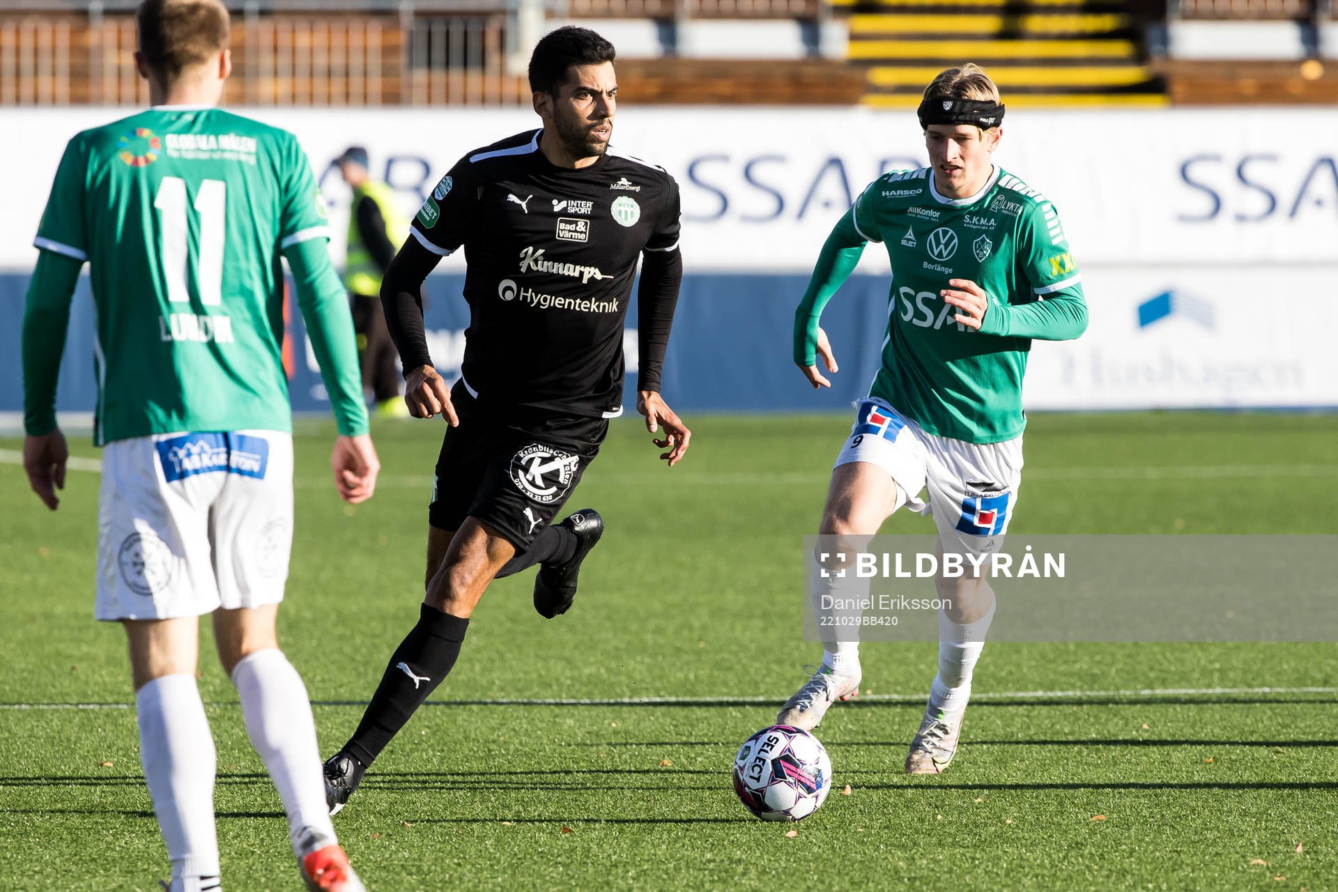 Västerås SKs Pedro Ribeiro och Brages Douglas Karlberg