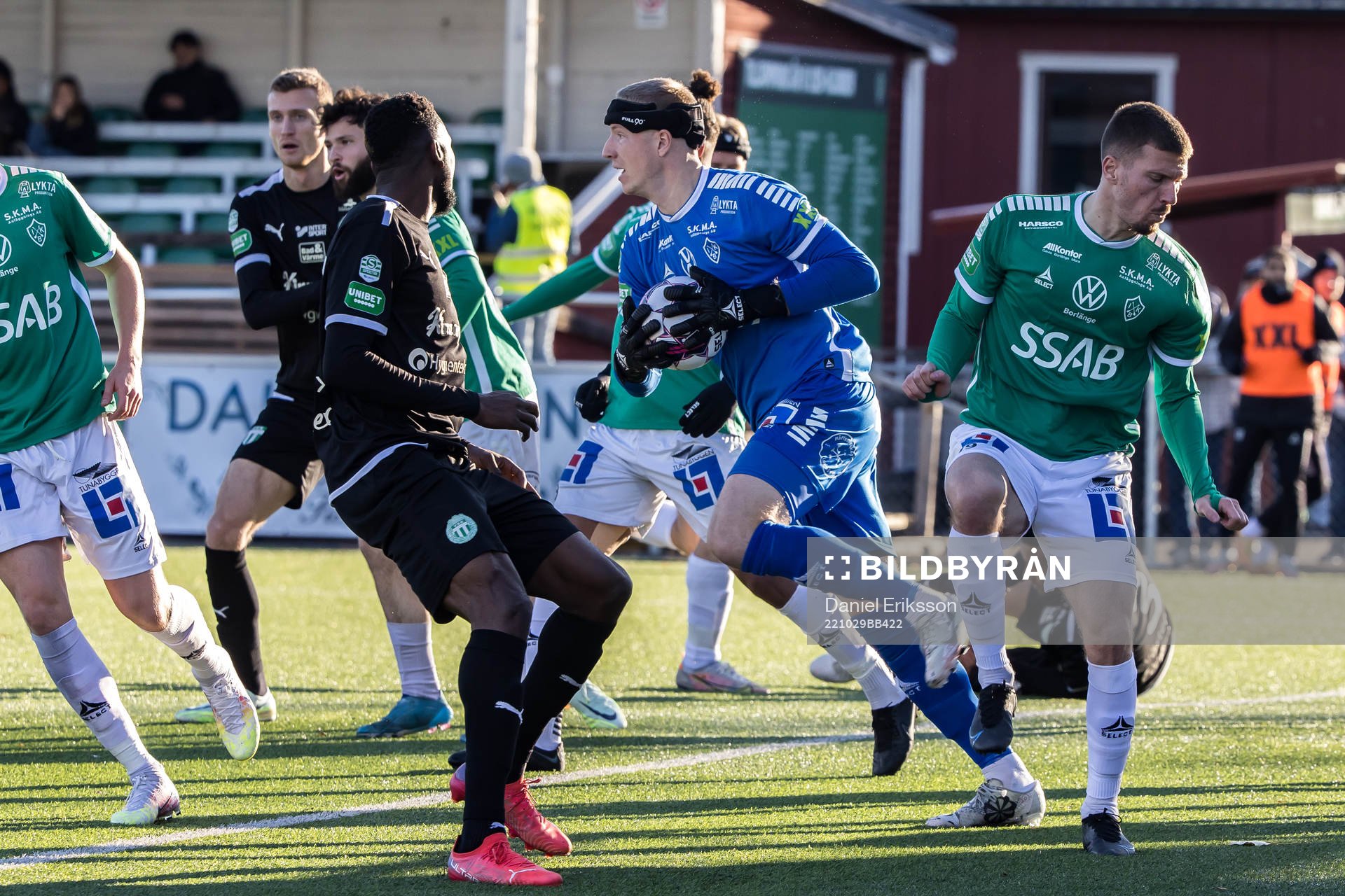 Brages målvakt Viktor Frodig