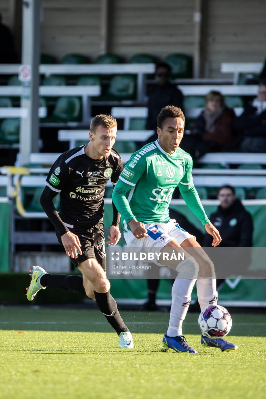 Västerås SKs Viktor Granath och Brages Eirik Asante Gayi