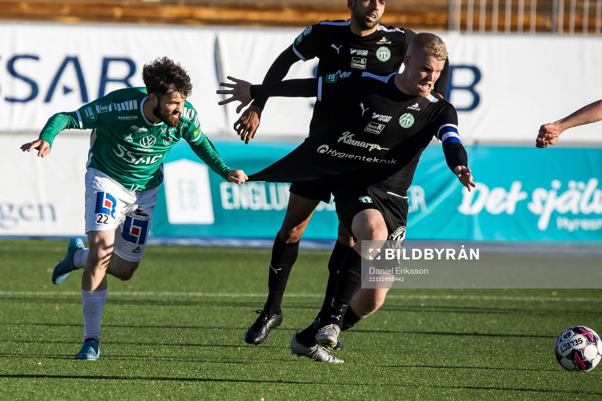 Brages Jonathan Syberg Tamimi och Västerås SKs Simon