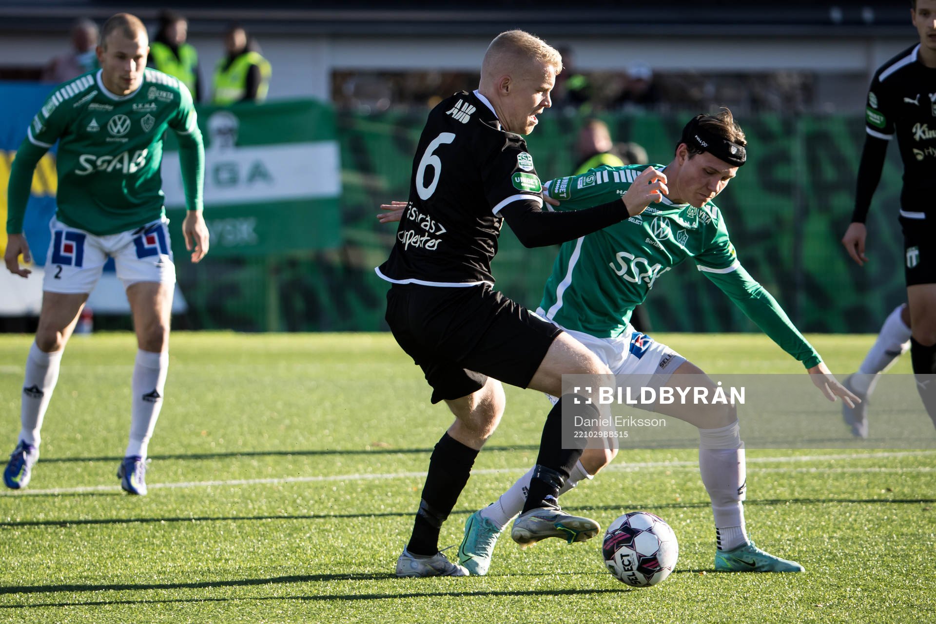Västerås SKs Simon Johansson och Brages Douglas Karlberg
