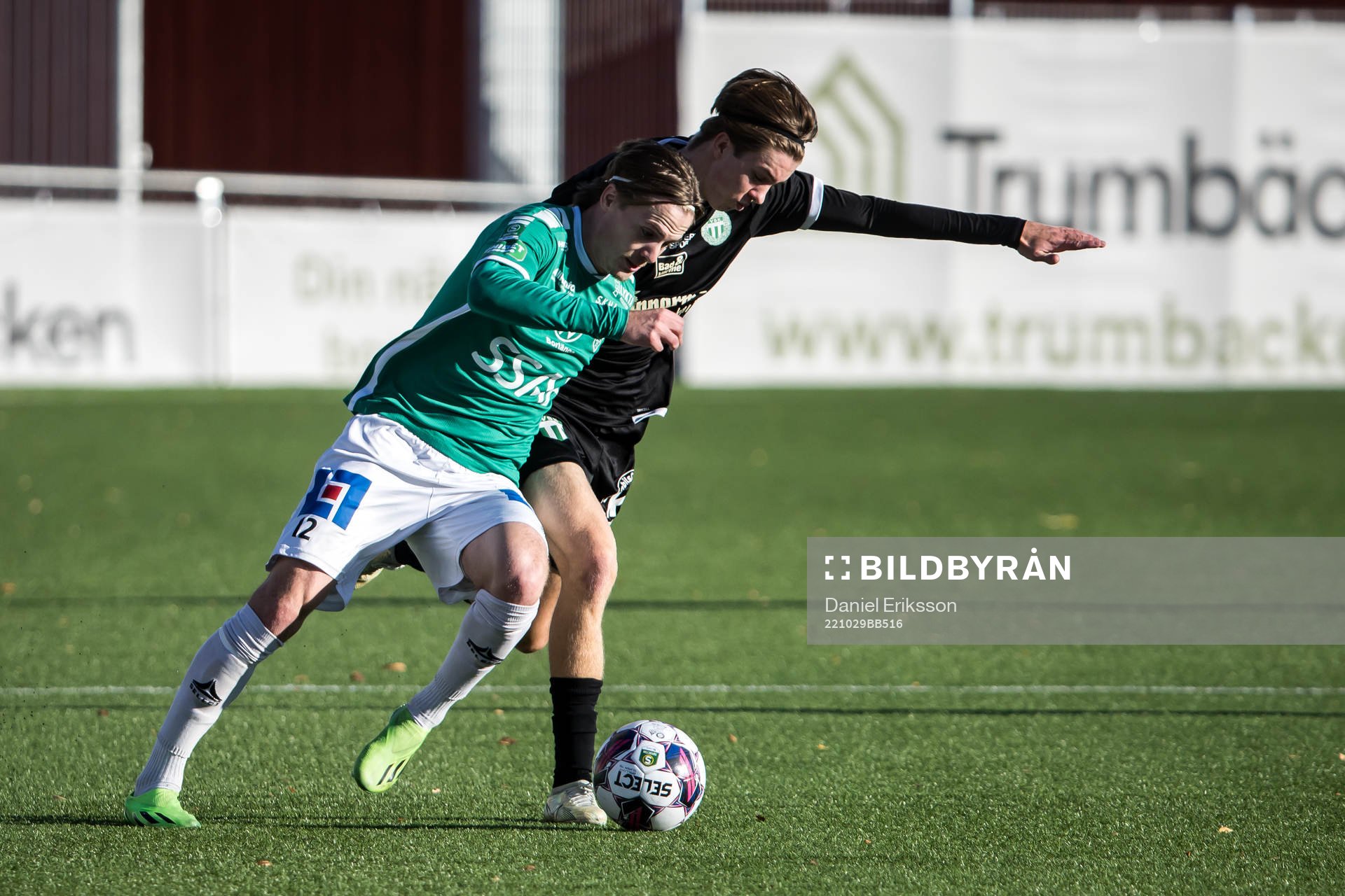 Brages Johan Arvidsson och Västerås SKs Max Larsson