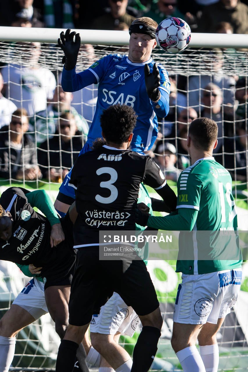 Brages målvakt Viktor Frodig