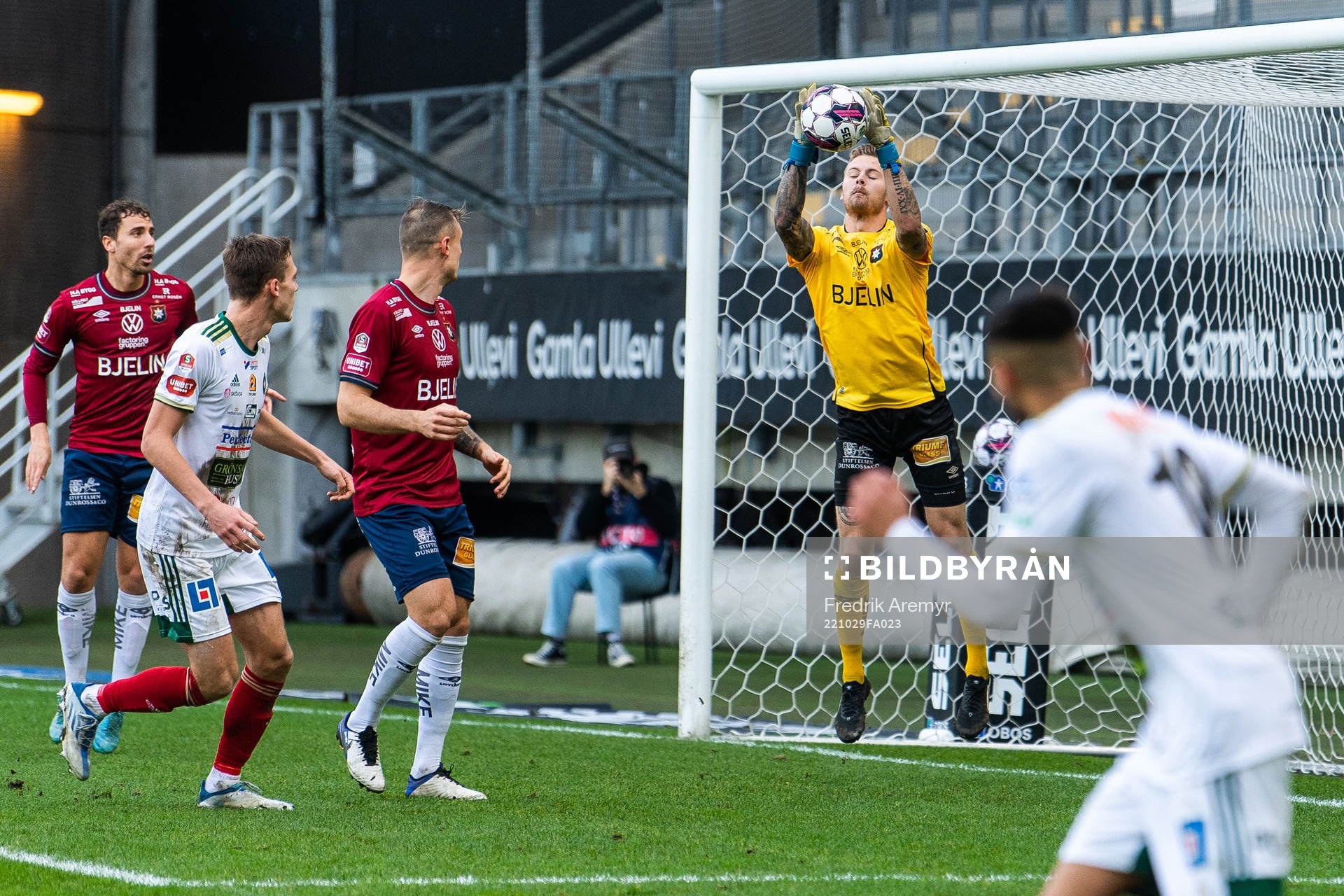 Örgrytes målvakt Robin Wallinder